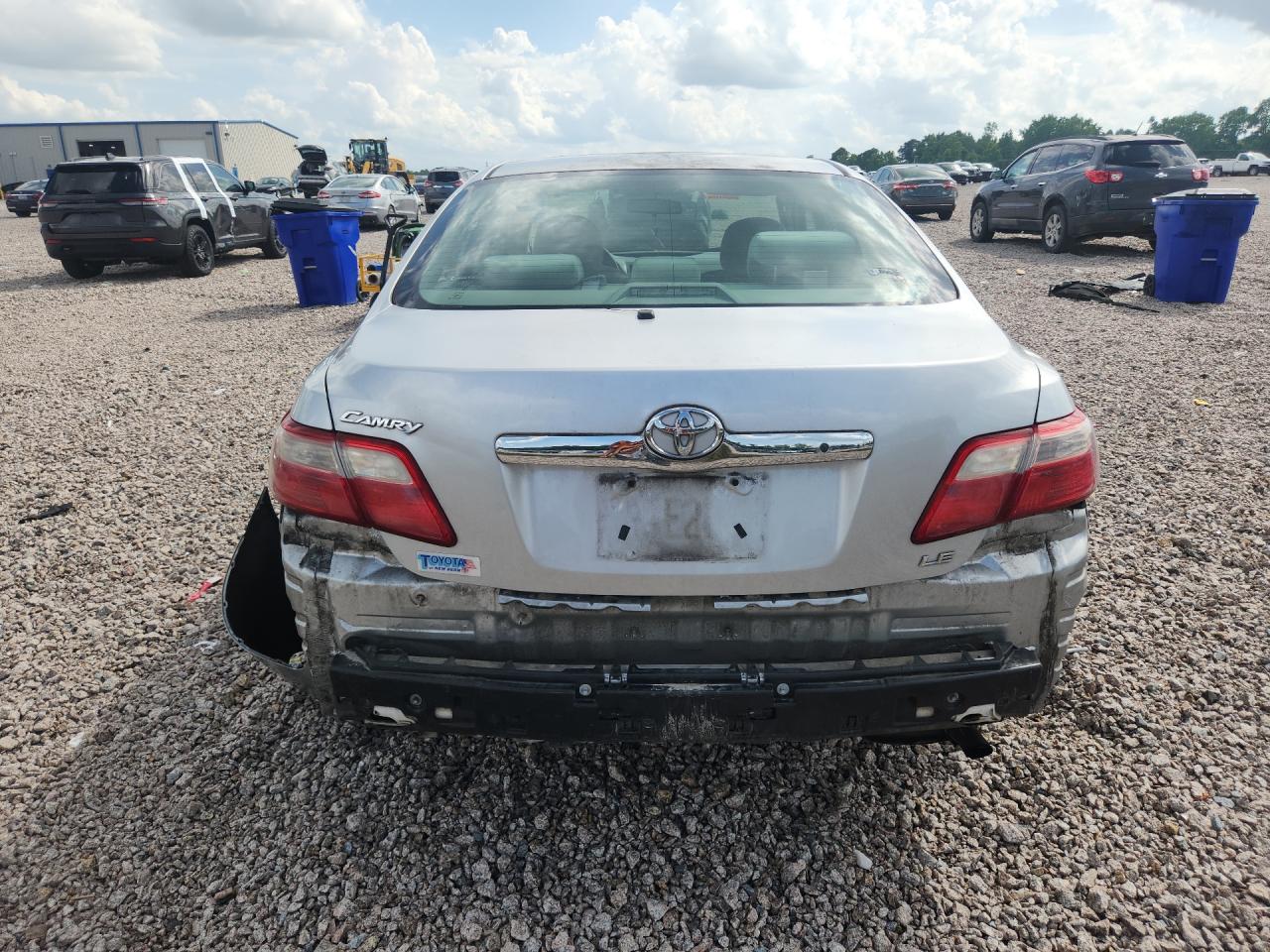 2007 Toyota Camry Le Silver vin: 4T1BE46K67U090988