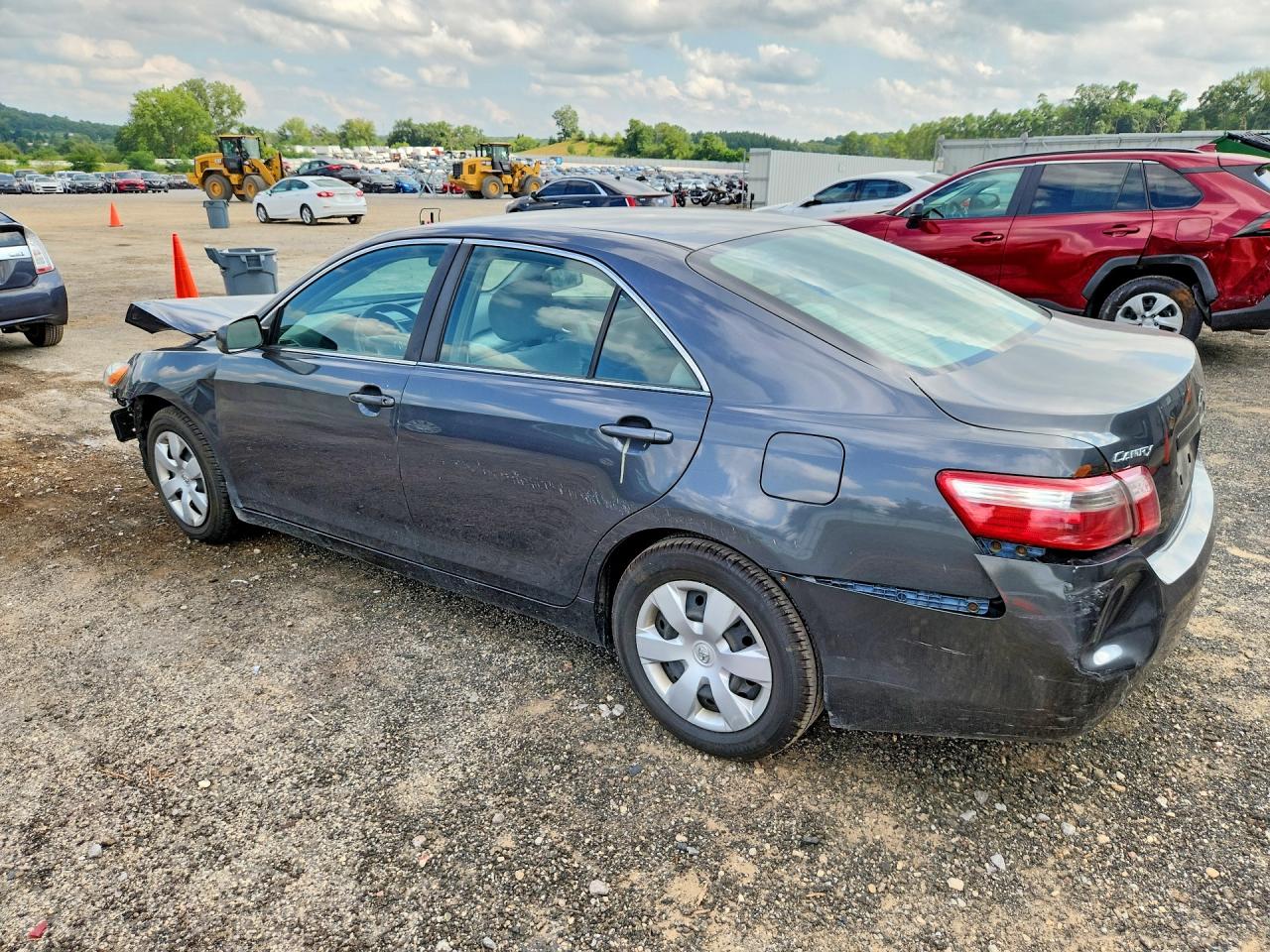 2007 Toyota Camry Le Gray vin: 4T1BE46K67U107367