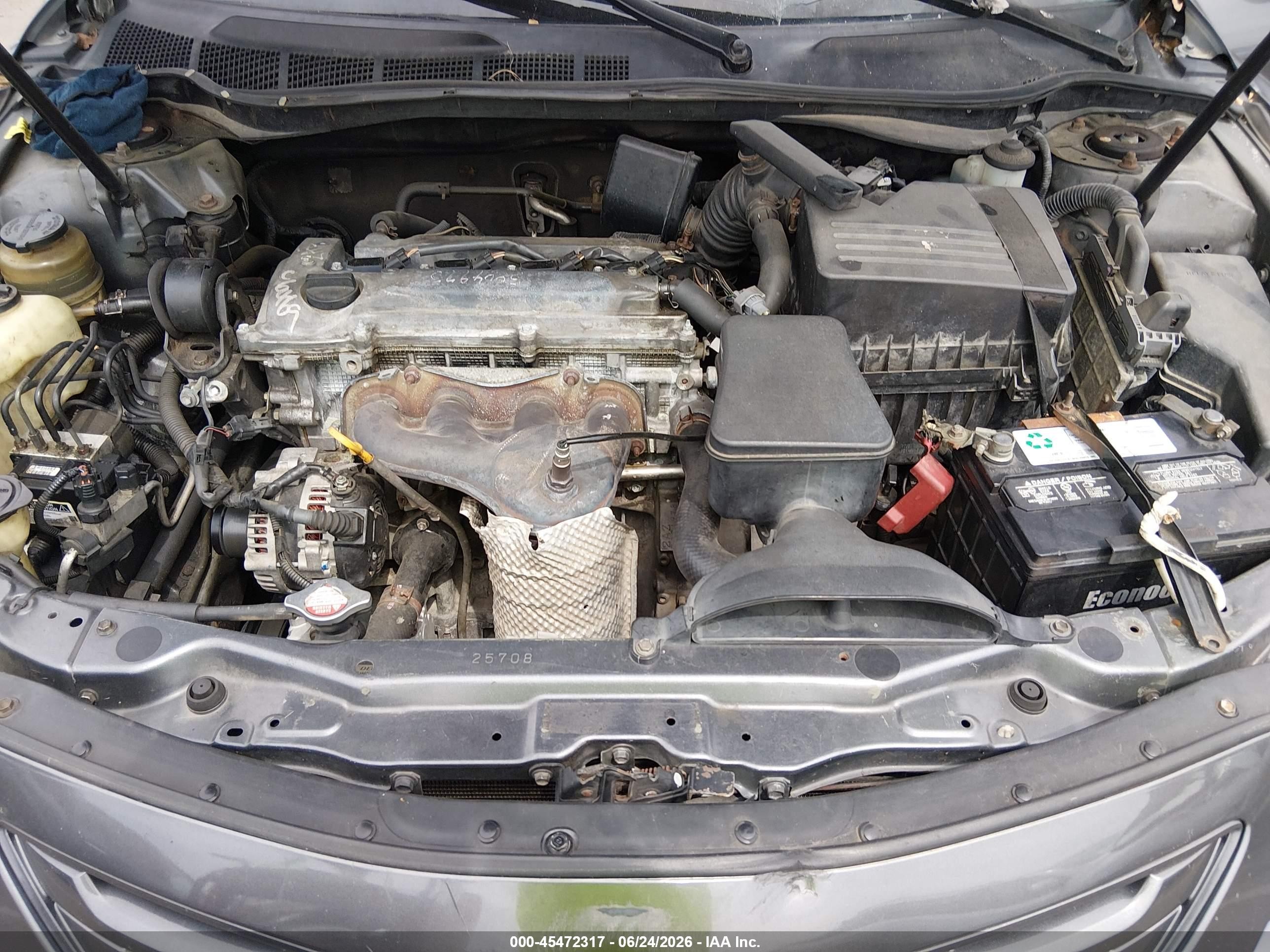 2007 Toyota Camry Le Gray vin: 4T1BE46K67U113671