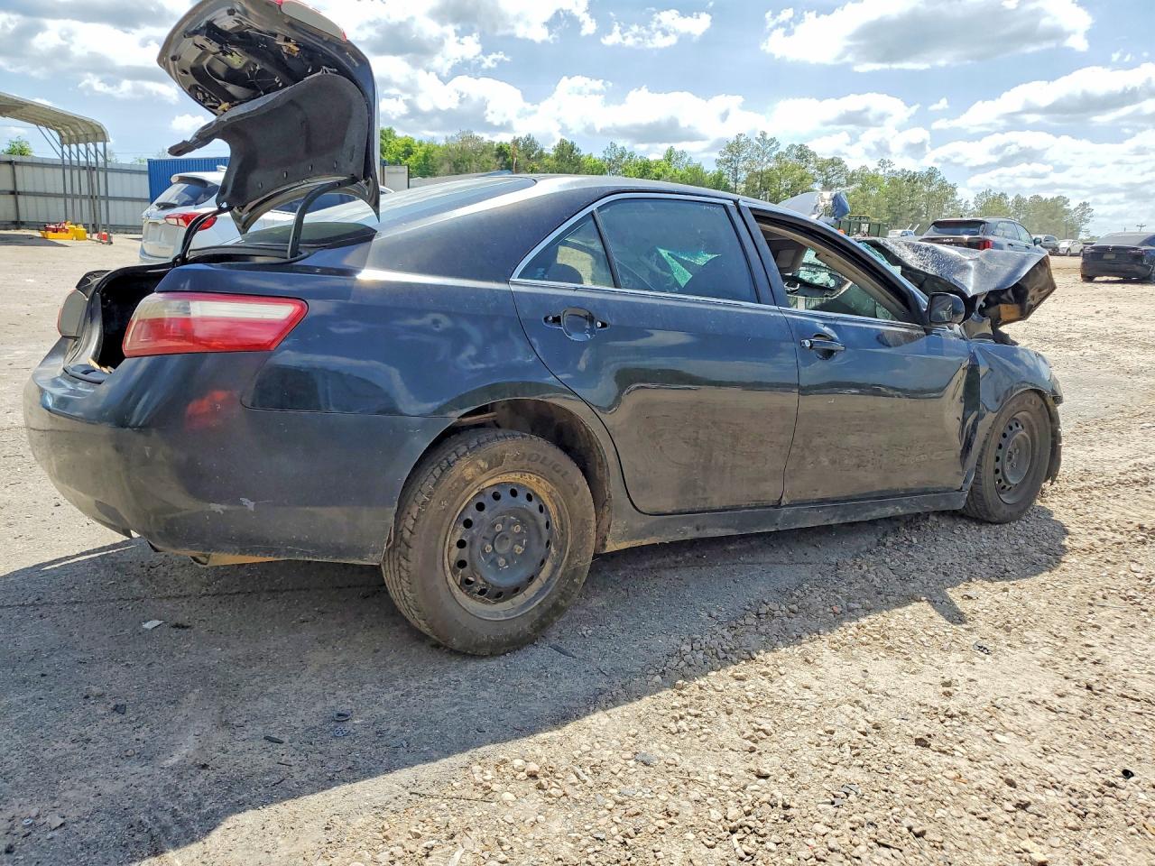 2007 Toyota Camry Ce Black vin: 4T1BE46K67U114576