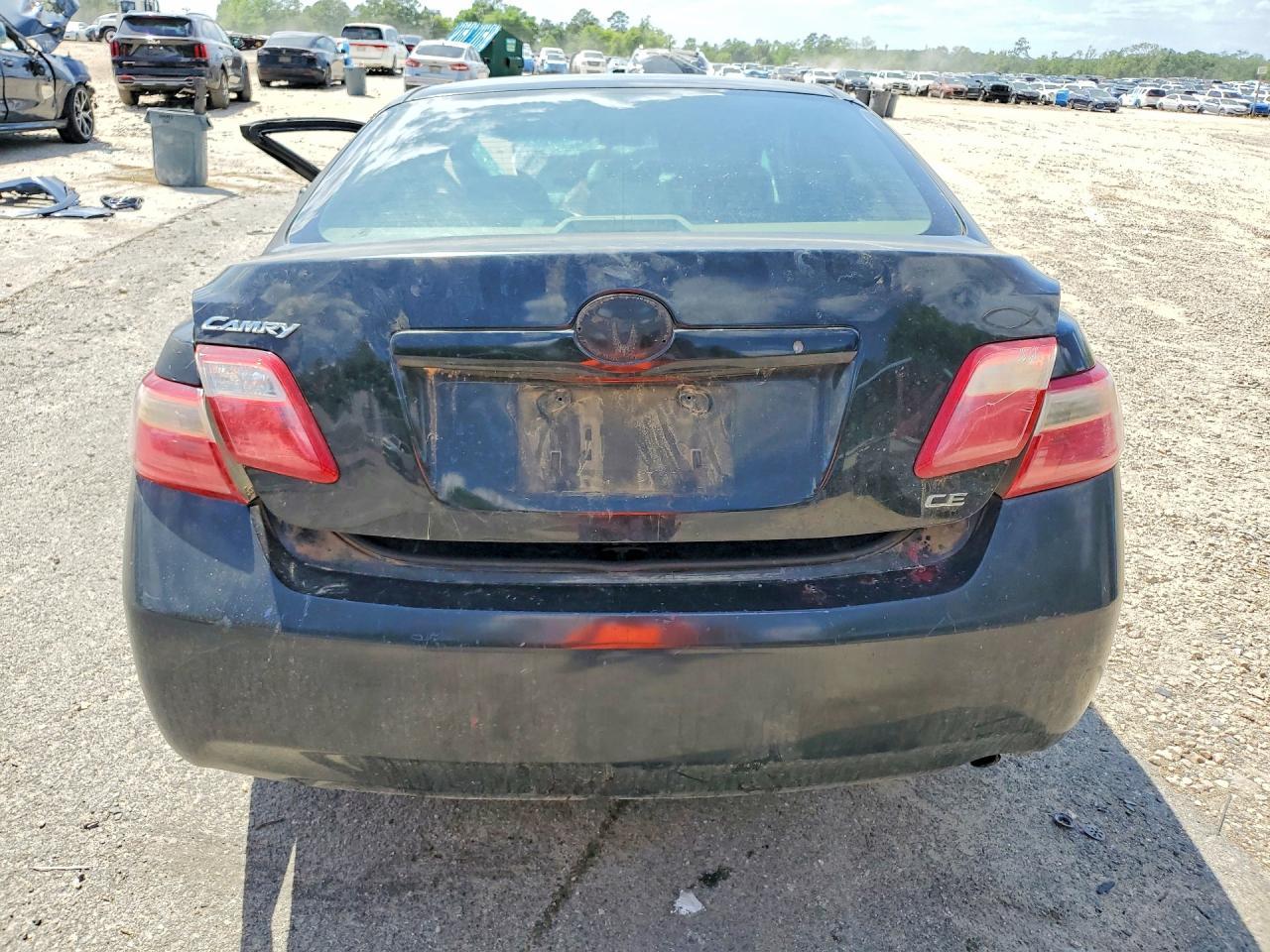 2007 Toyota Camry Ce Black vin: 4T1BE46K67U114576