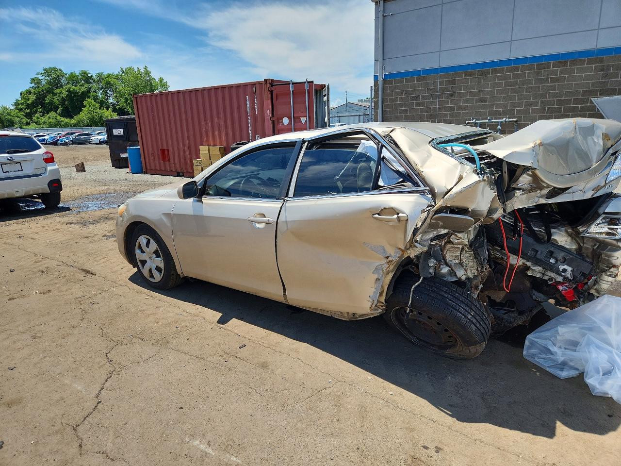 2007 Toyota Camry Le Tan vin: 4T1BE46K67U115047