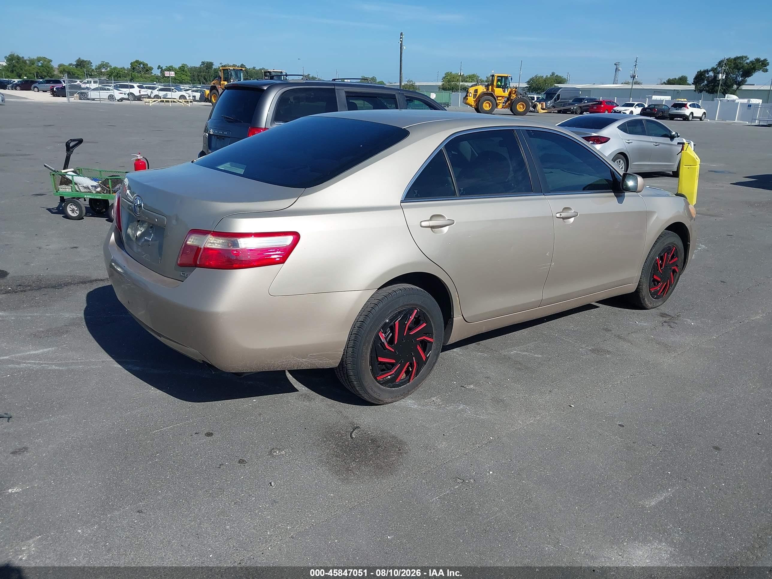 2007 Toyota Camry Ce Gold vin: 4T1BE46K67U126002