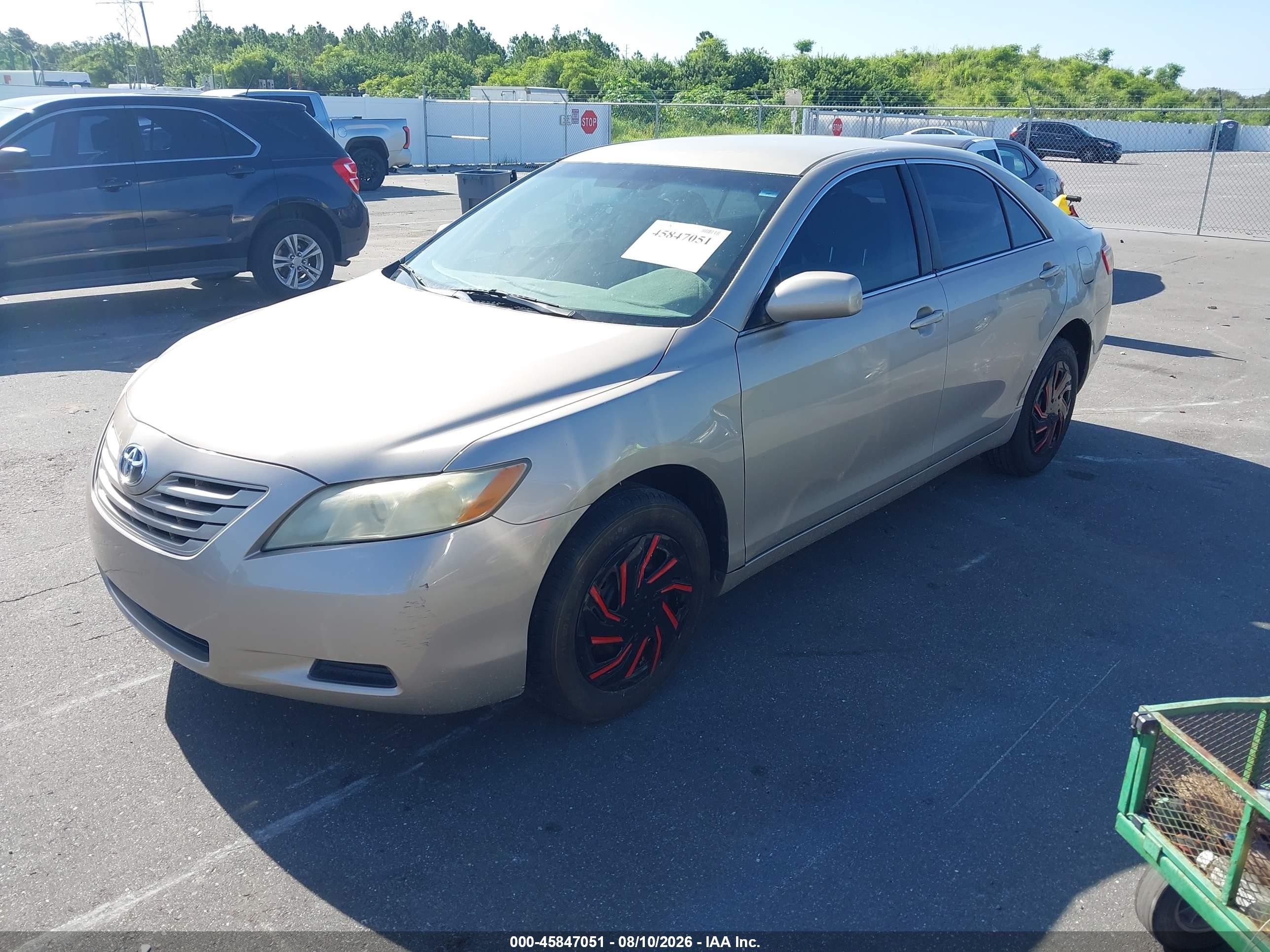 2007 Toyota Camry Ce Gold vin: 4T1BE46K67U126002