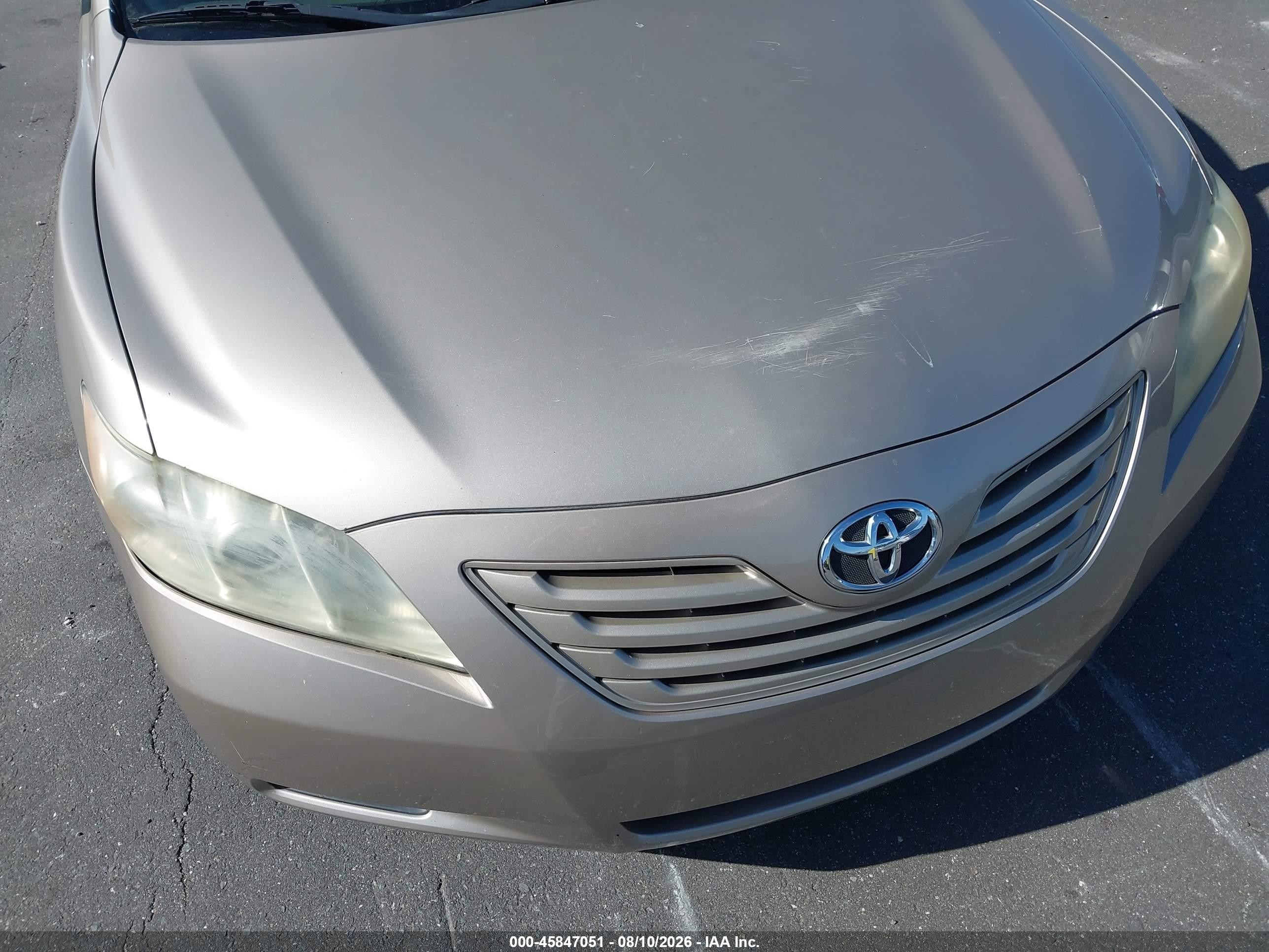 2007 Toyota Camry Ce Gold vin: 4T1BE46K67U126002