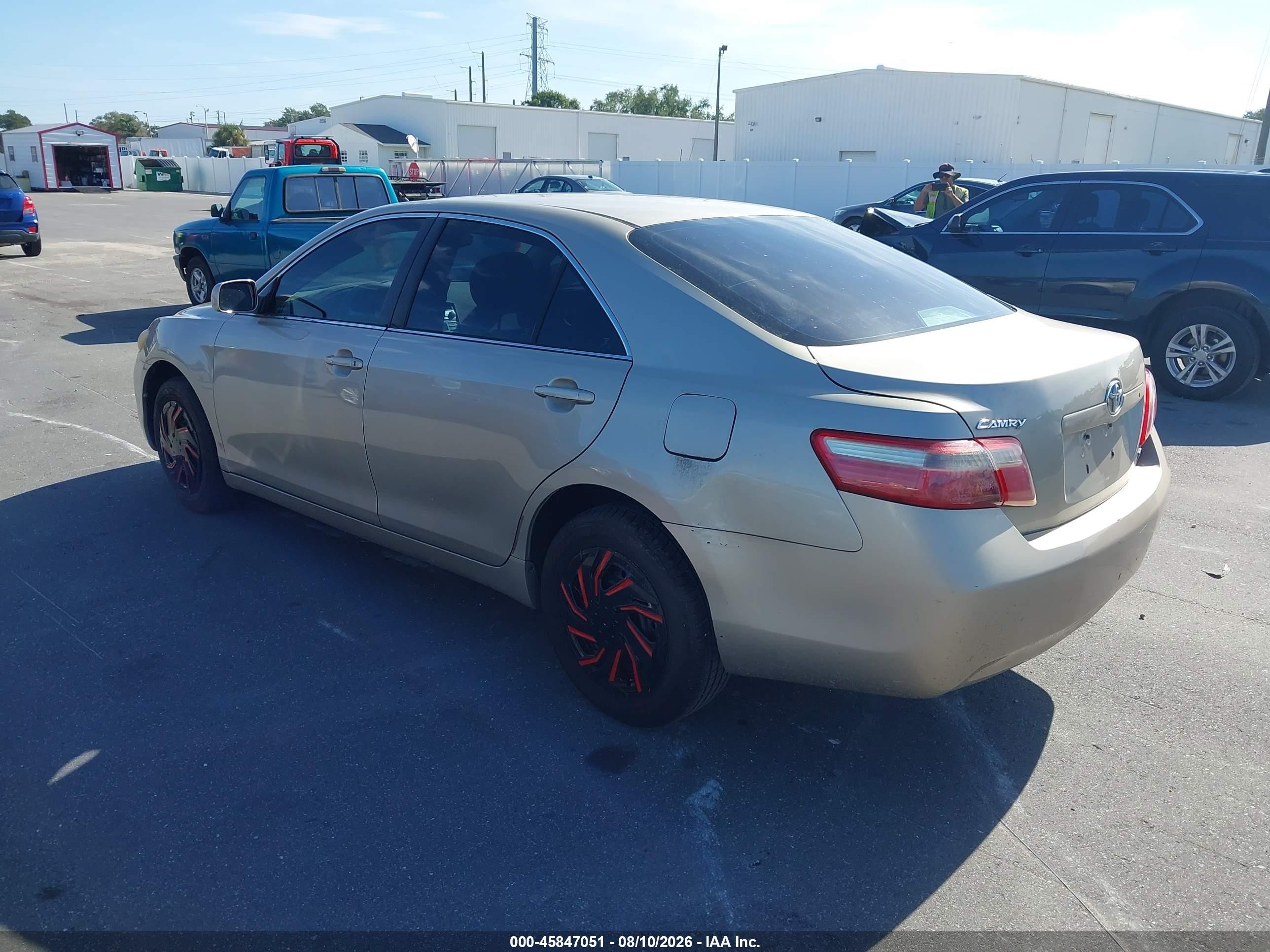 2007 Toyota Camry Ce Gold vin: 4T1BE46K67U126002