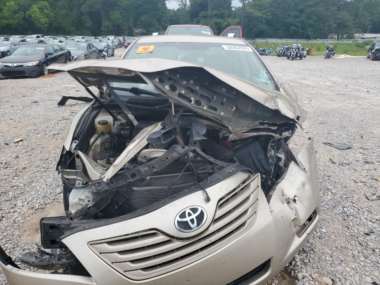 2007 Toyota Camry Ce Gold vin: 4T1BE46K67U128218