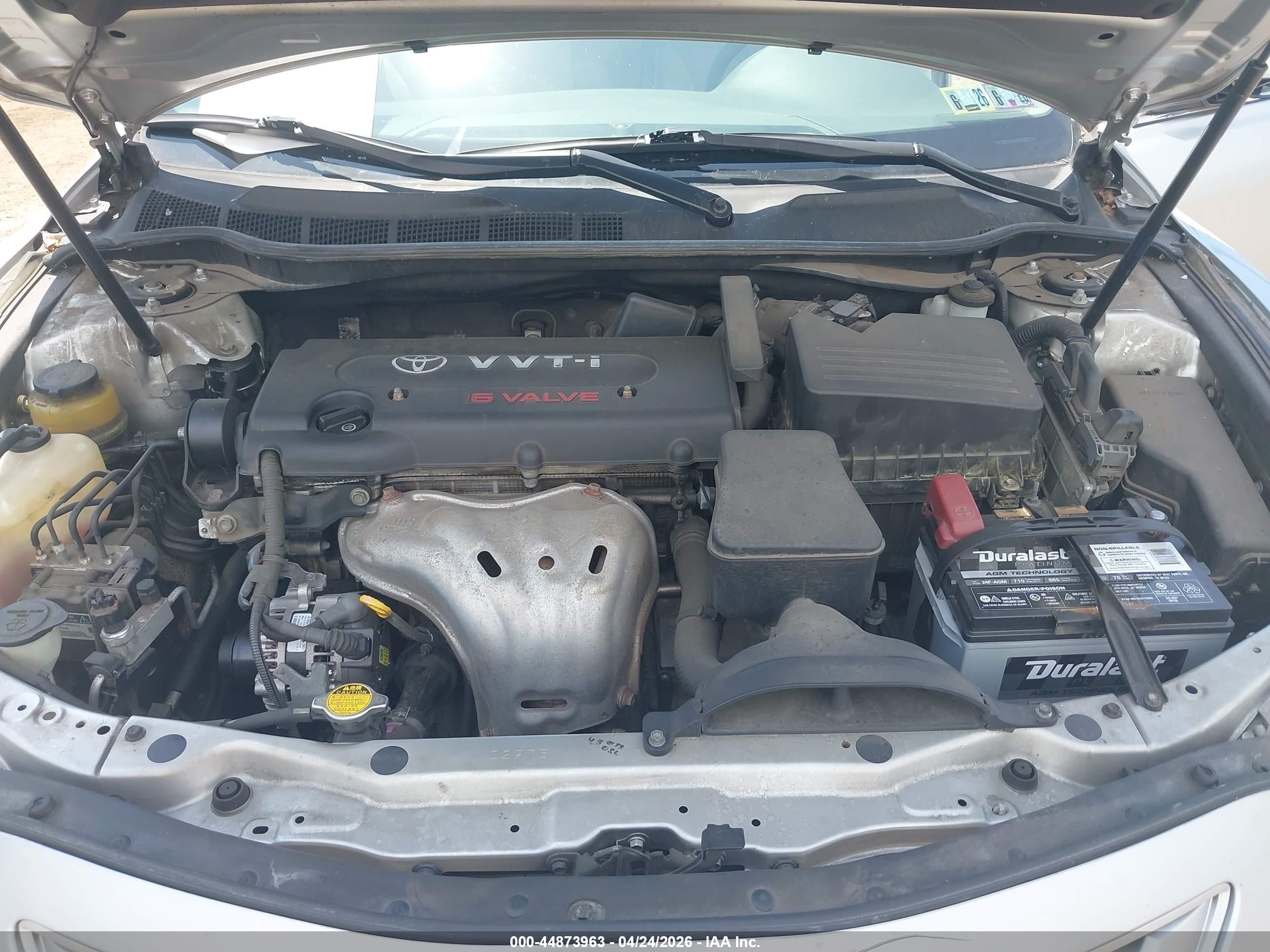 2007 Toyota Camry Le Серый vin: 4T1BE46K67U153183