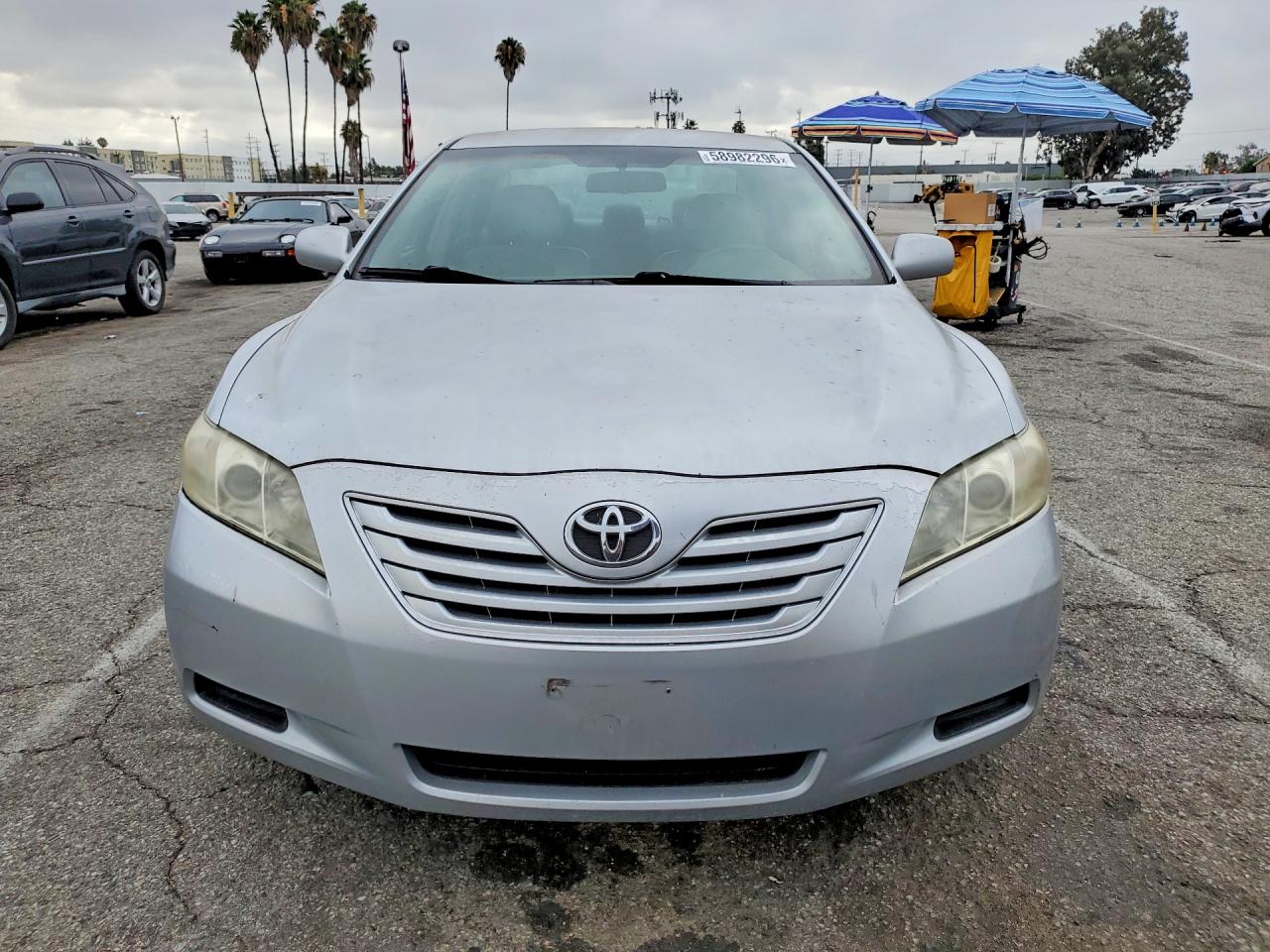 2007 Toyota Camry Le Silver vin: 4T1BE46K67U154656