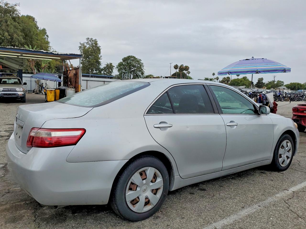 2007 Toyota Camry Le Silver vin: 4T1BE46K67U154656