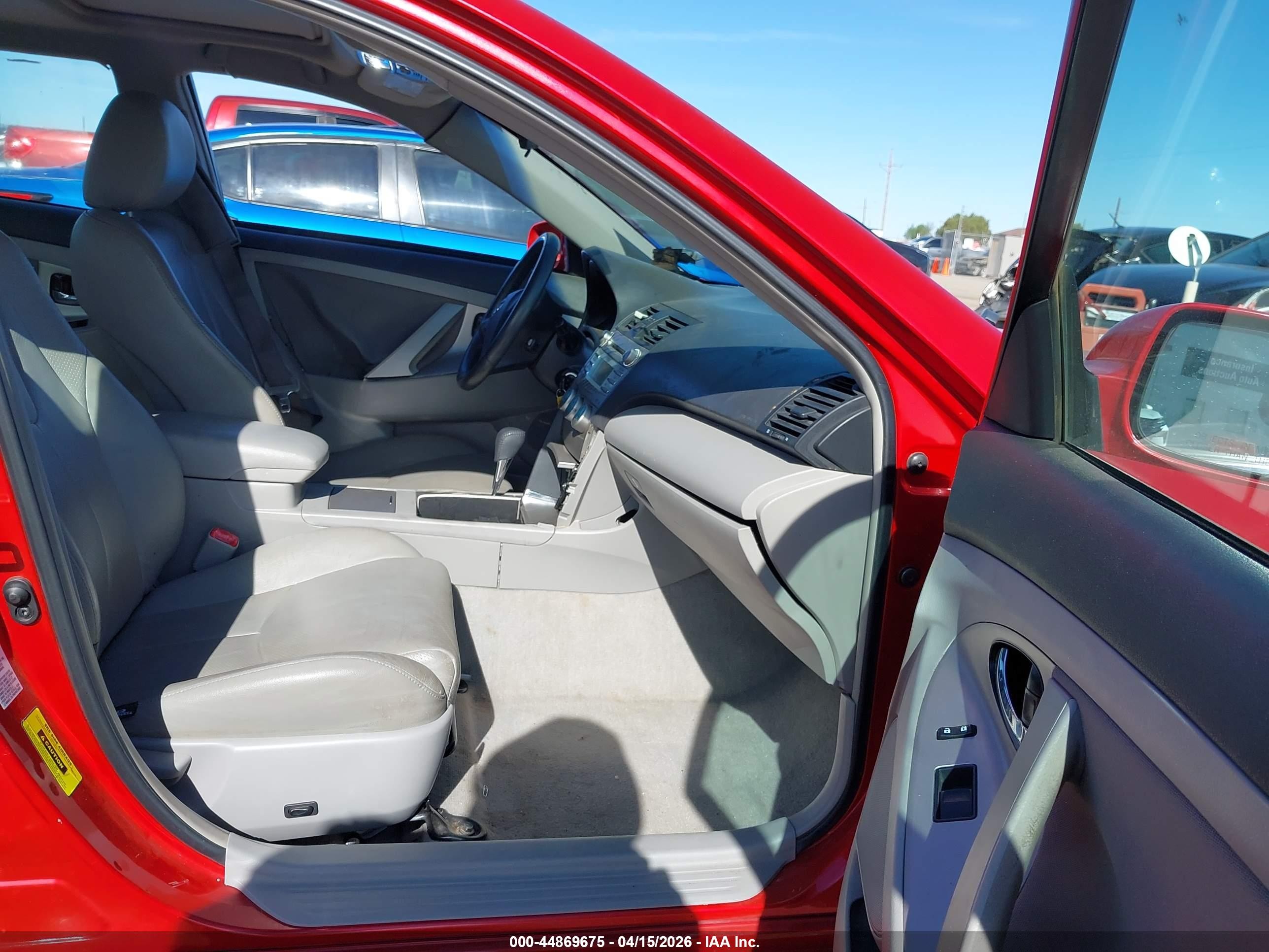 2007 Toyota Camry Se Темно-бордовый vin: 4T1BE46K67U176866