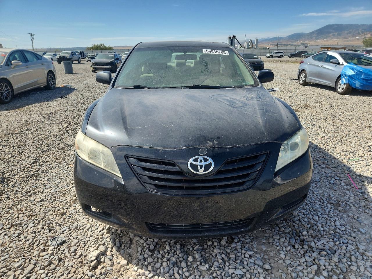 2007 Toyota Camry Le Black vin: 4T1BE46K67U191898