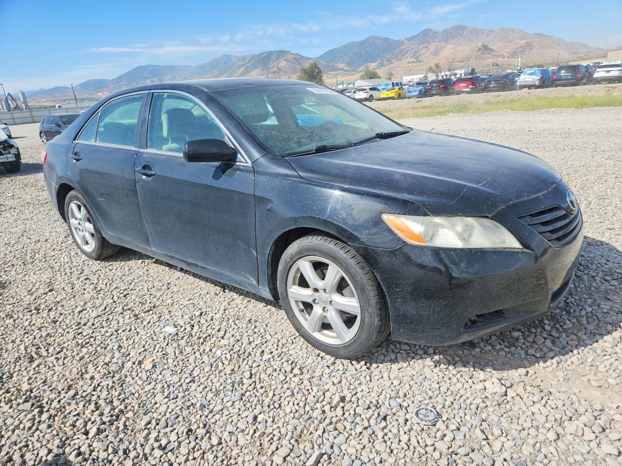 2007 Toyota Camry Le Black vin: 4T1BE46K67U191898