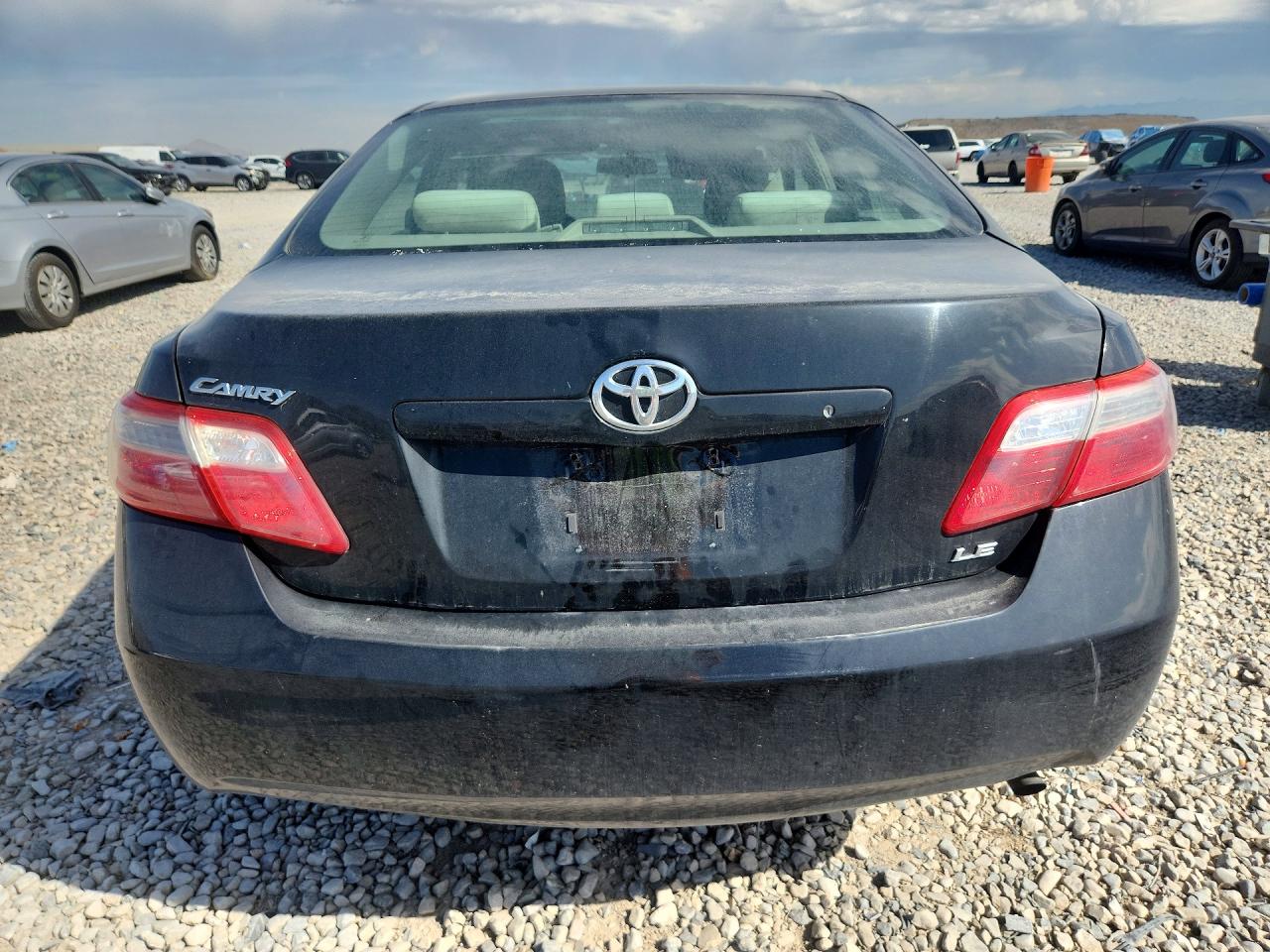 2007 Toyota Camry Le Black vin: 4T1BE46K67U191898