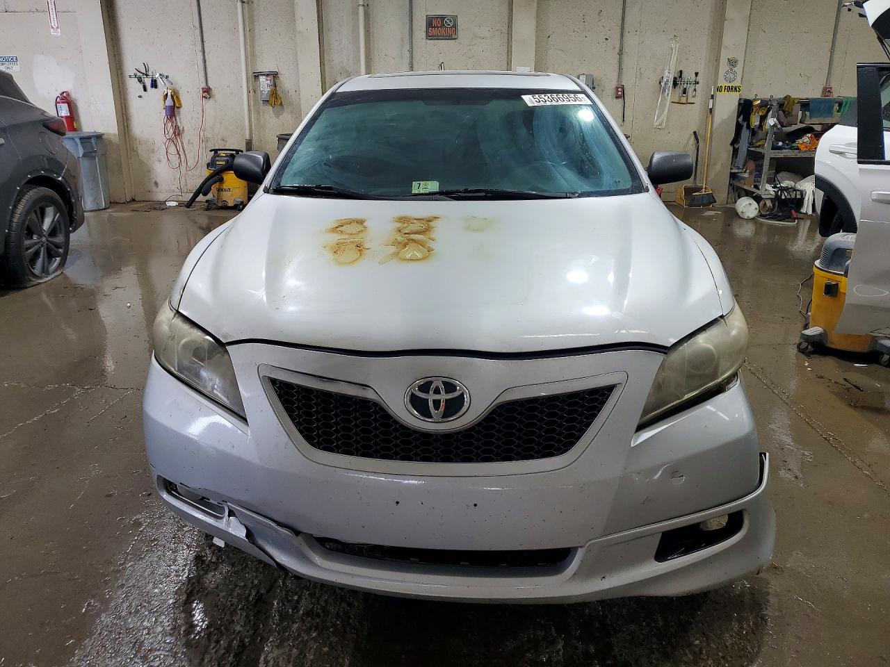 2007 Toyota Camry Se Silver vin: 4T1BE46K67U194607