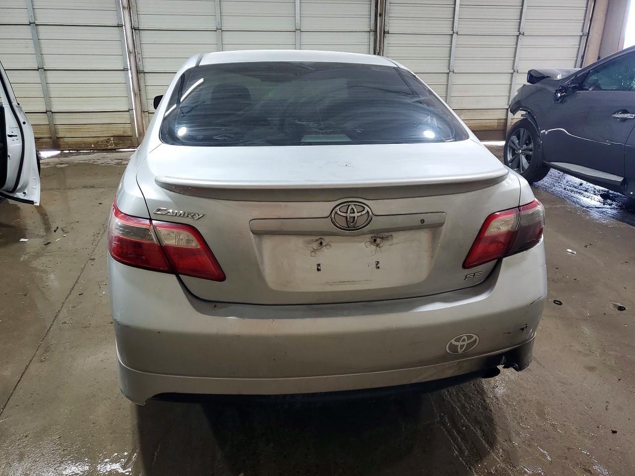 2007 Toyota Camry Se Silver vin: 4T1BE46K67U194607