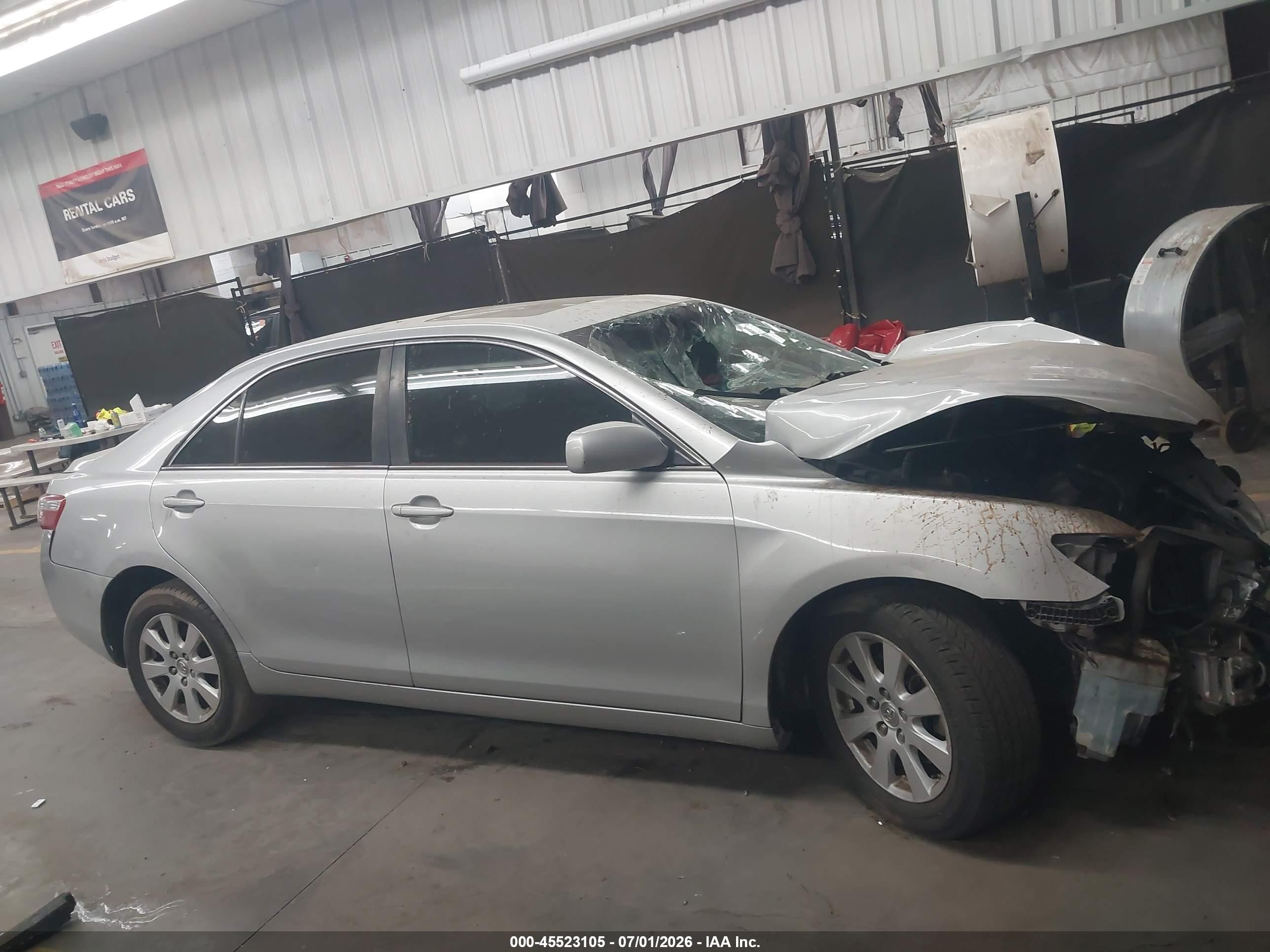 2007 Toyota Camry Xle Gray vin: 4T1BE46K67U515755