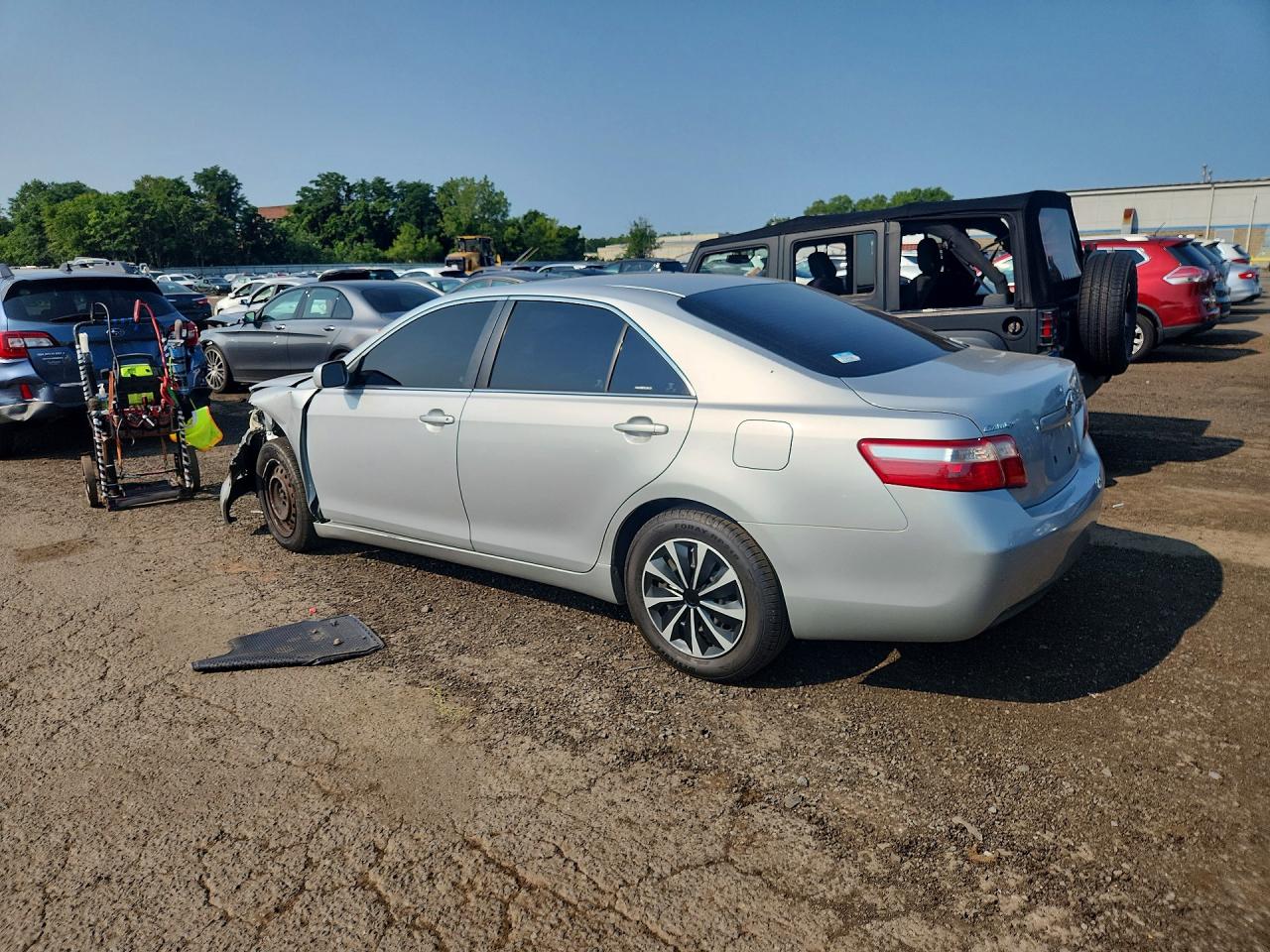2007 Toyota Camry Le Gray vin: 4T1BE46K67U530109