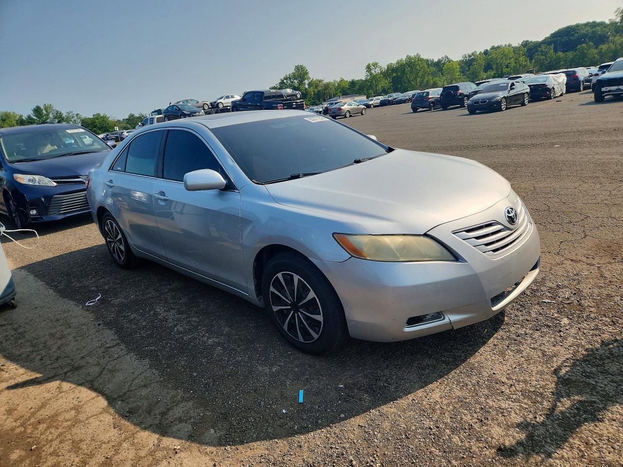 2007 Toyota Camry Le Gray vin: 4T1BE46K67U530109