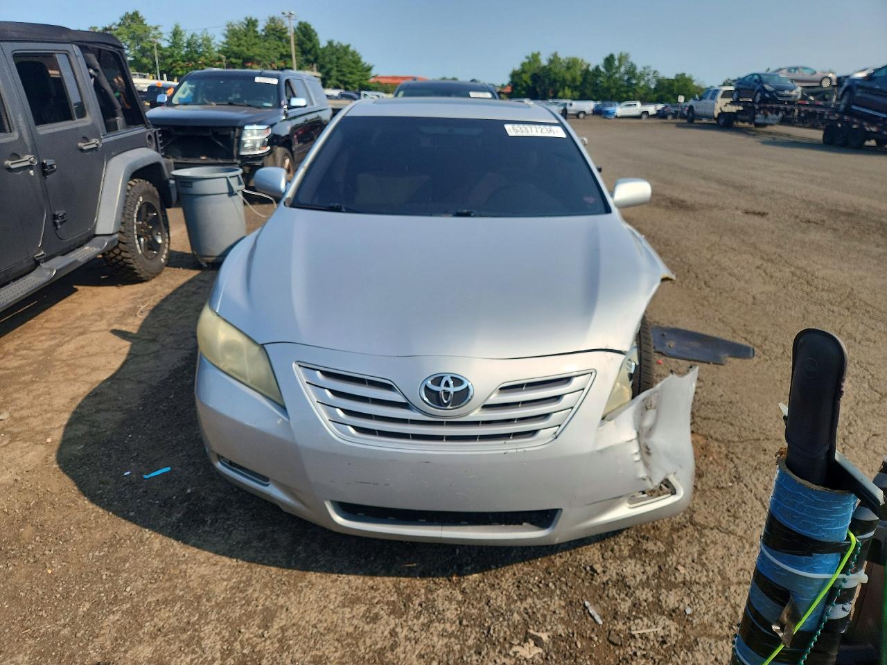 2007 Toyota Camry Le Gray vin: 4T1BE46K67U530109