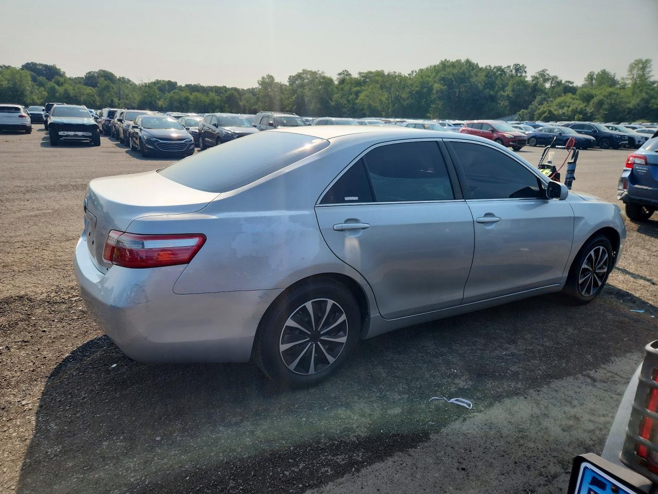 2007 Toyota Camry Le Gray vin: 4T1BE46K67U530109