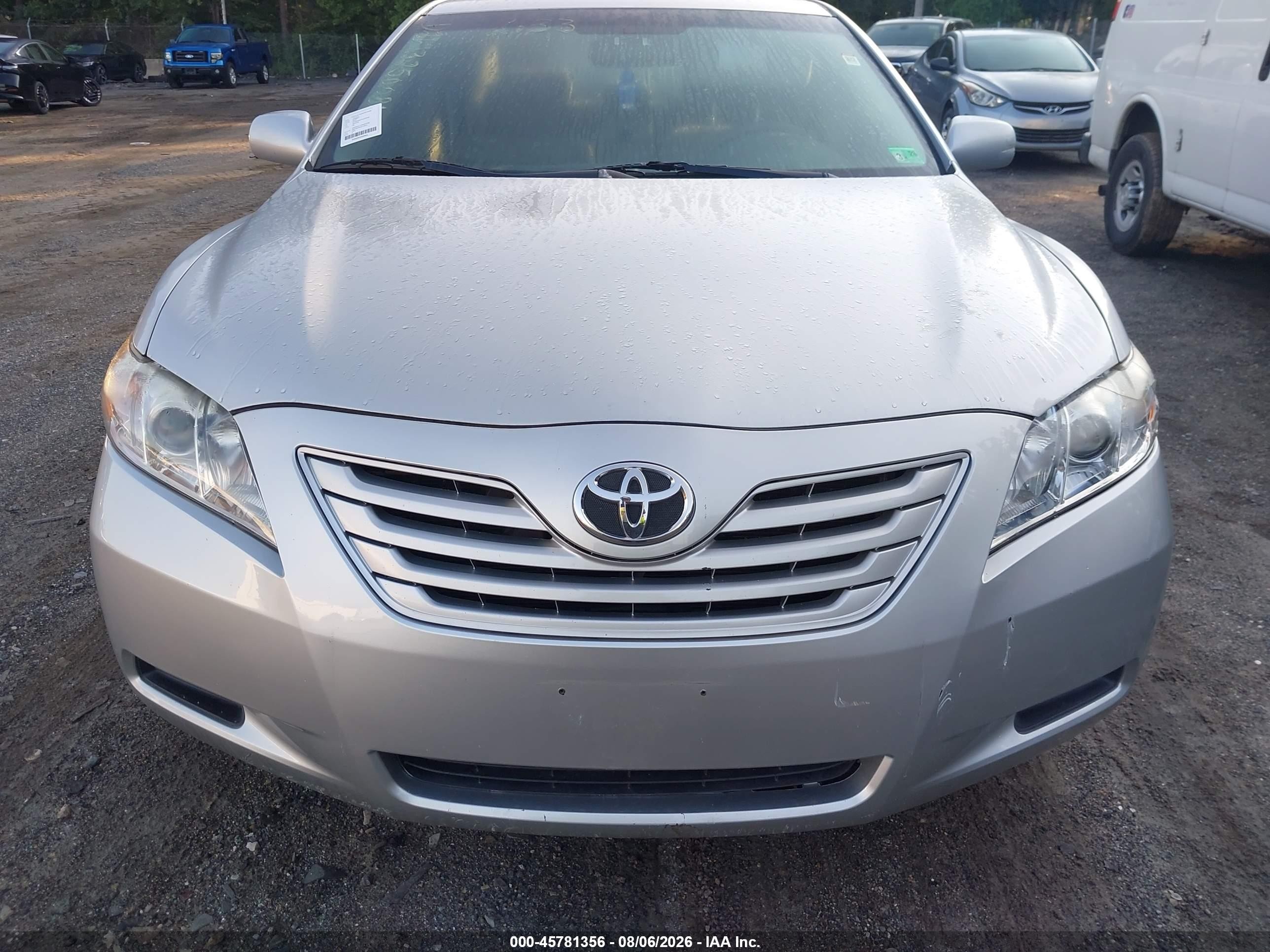 2007 Toyota Camry Le Серый vin: 4T1BE46K67U533446