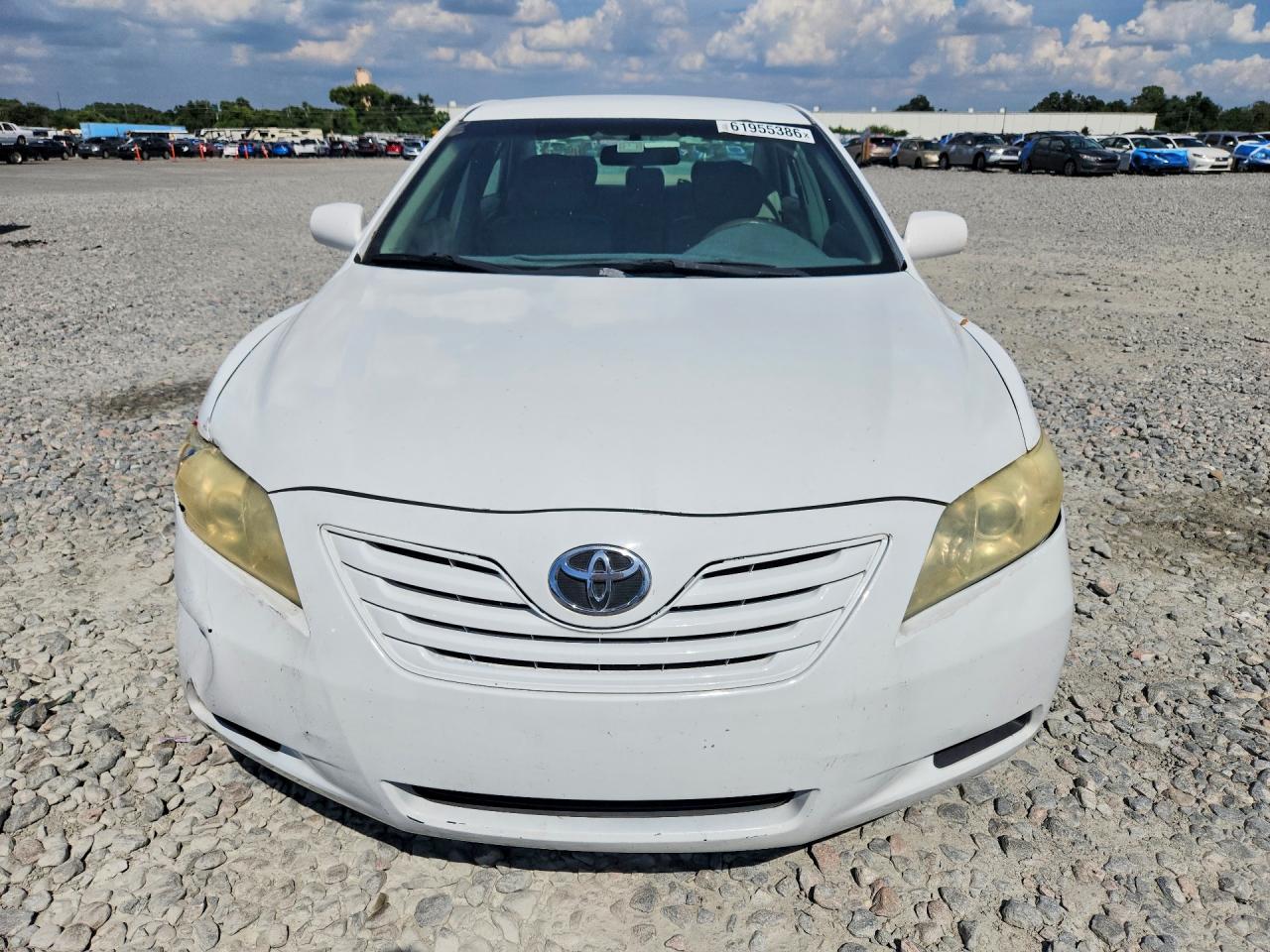 2007 Toyota Camry Le White vin: 4T1BE46K67U536797
