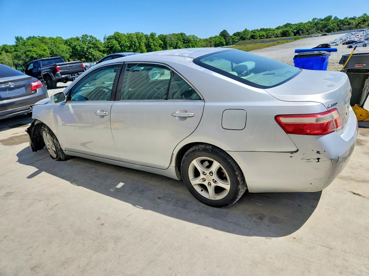 2007 Toyota Camry Le Silver vin: 4T1BE46K67U549677