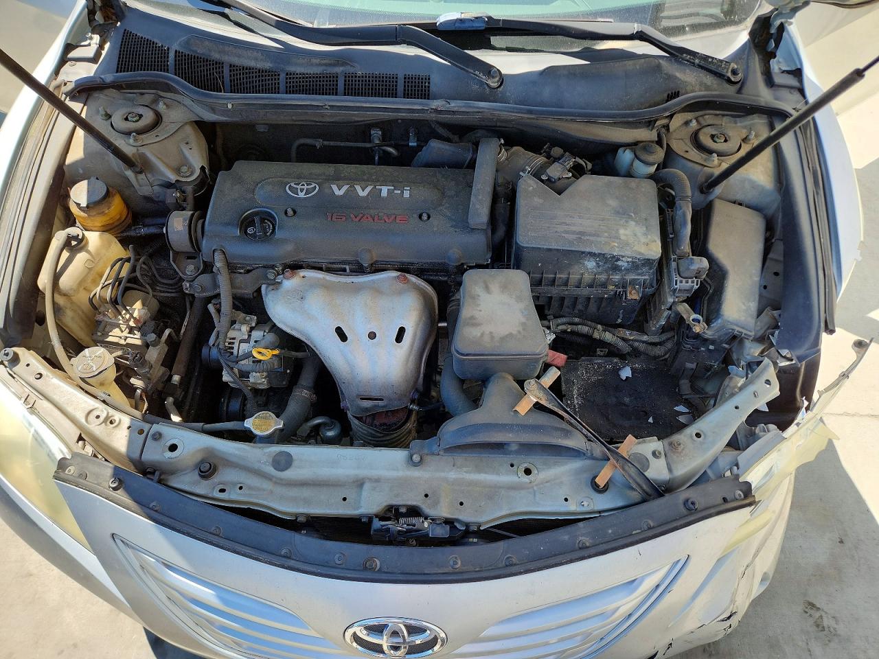 2007 Toyota Camry Le Silver vin: 4T1BE46K67U549677
