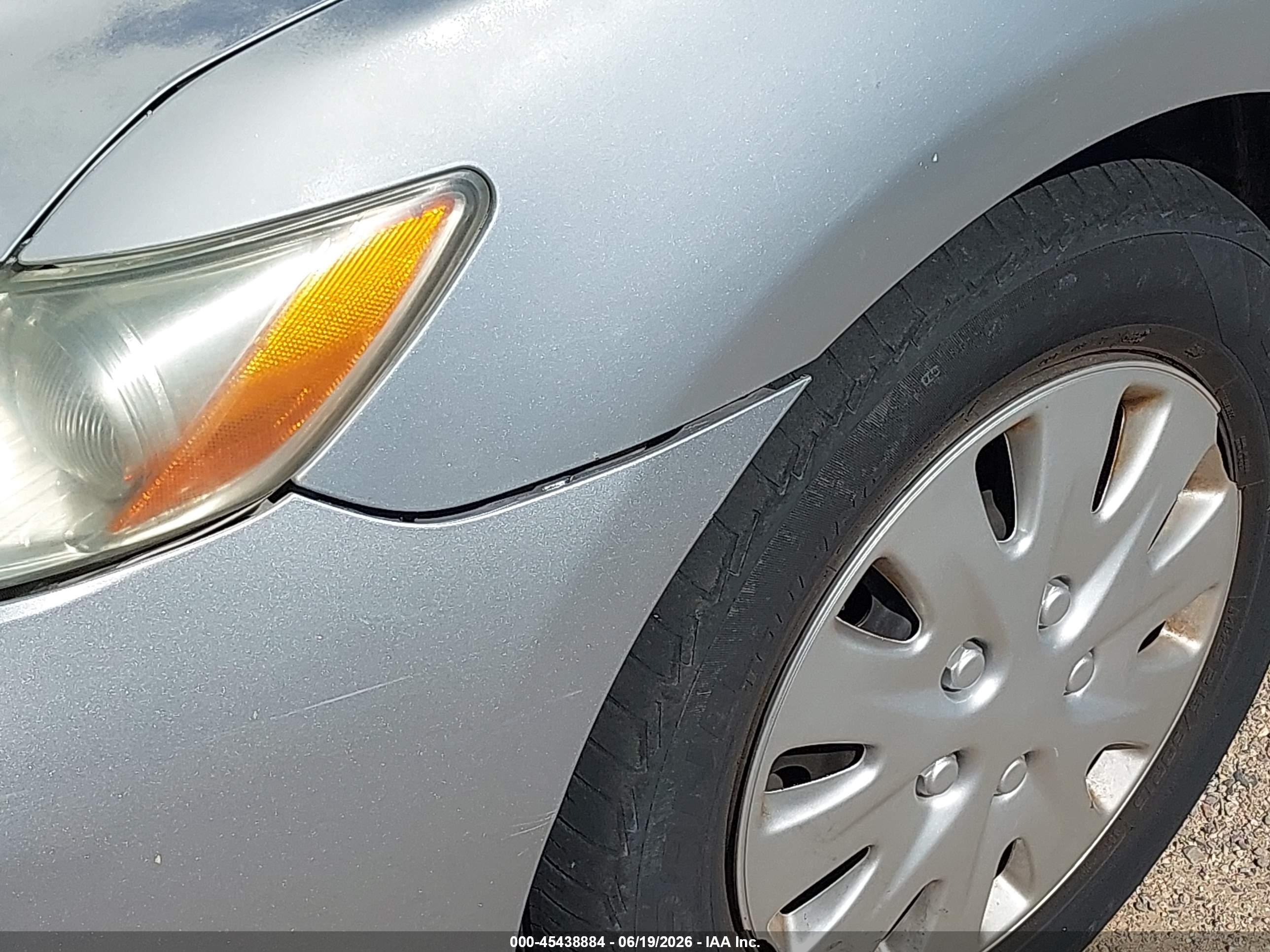 2007 Toyota Camry Le Silver vin: 4T1BE46K67U566351