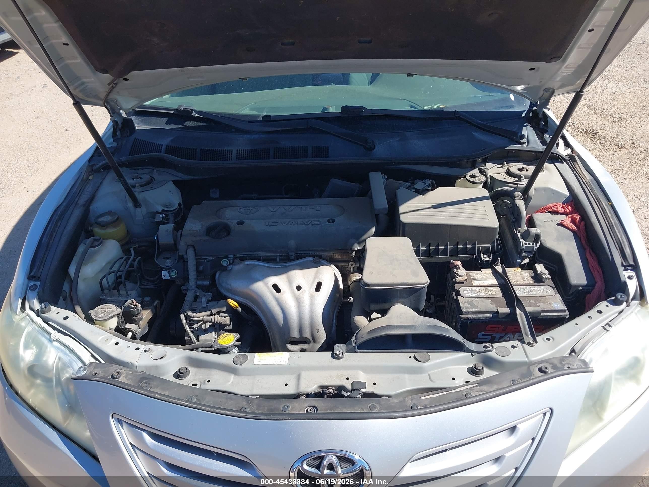 2007 Toyota Camry Le Silver vin: 4T1BE46K67U566351