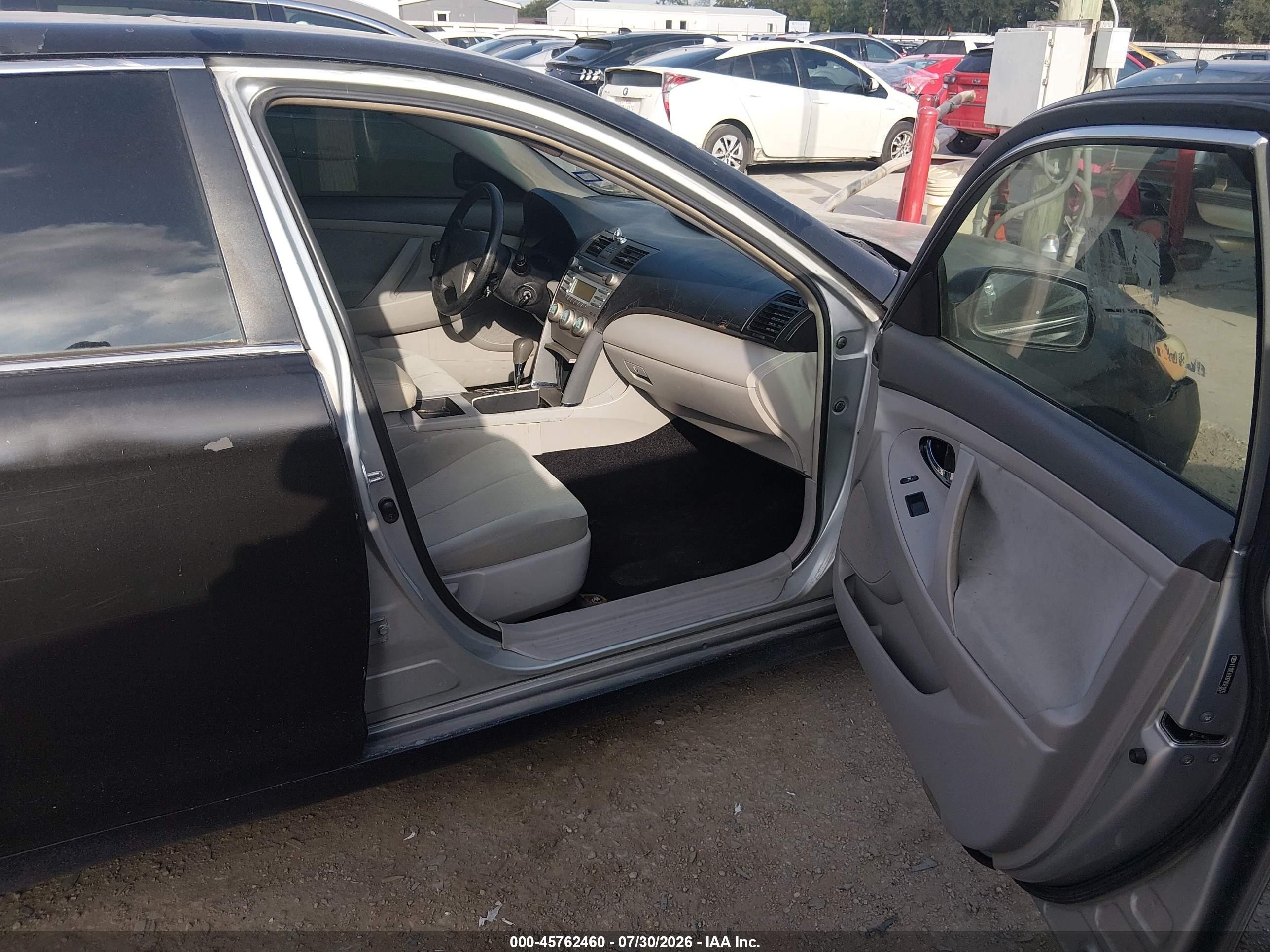 2007 Toyota Camry Le Черный vin: 4T1BE46K67U581805