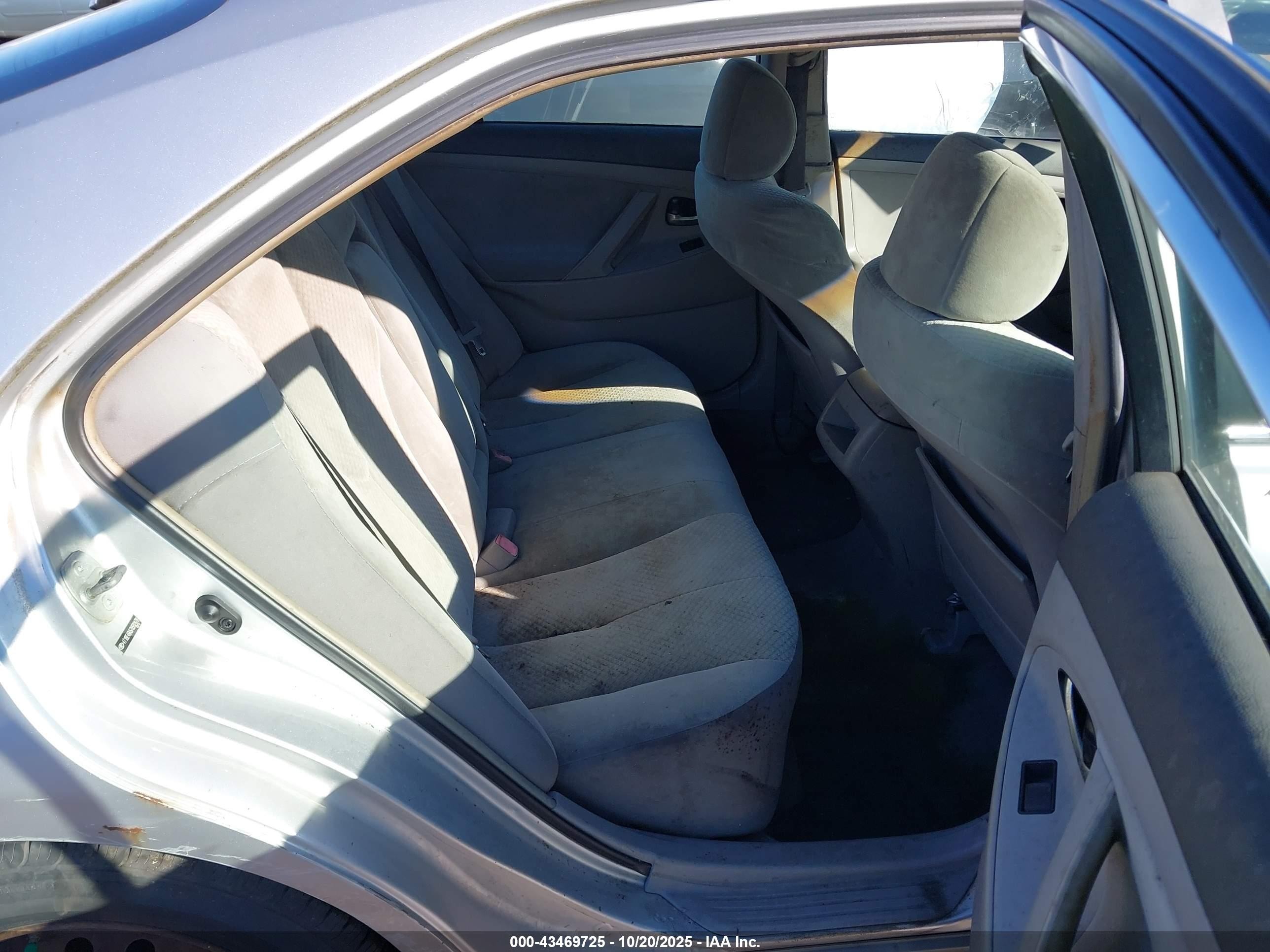 2007 Toyota Camry Ce/le/xle/se Silver vin: 4T1BE46K67U592478