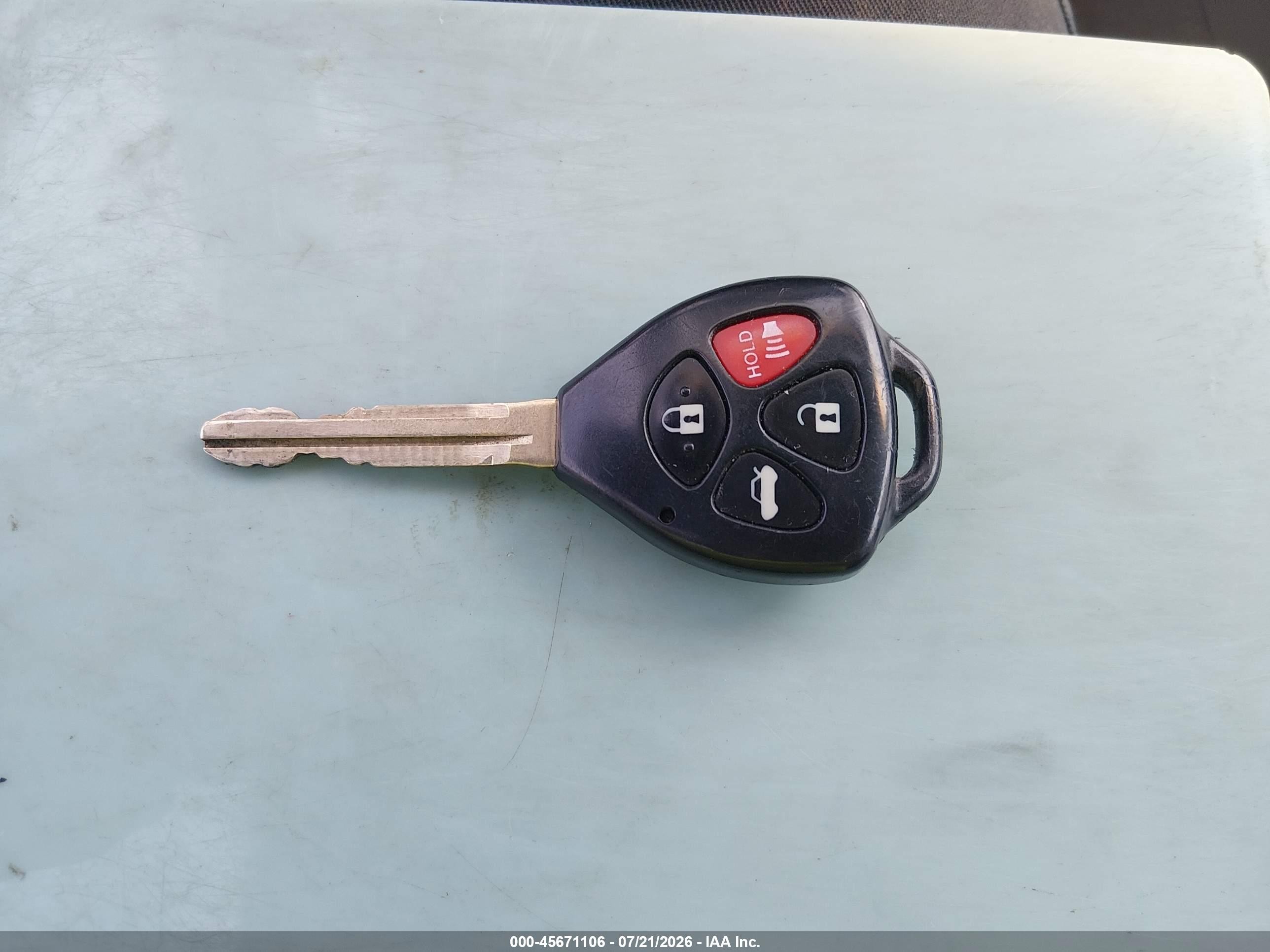 2007 Toyota Camry Le Золотой vin: 4T1BE46K67U605410