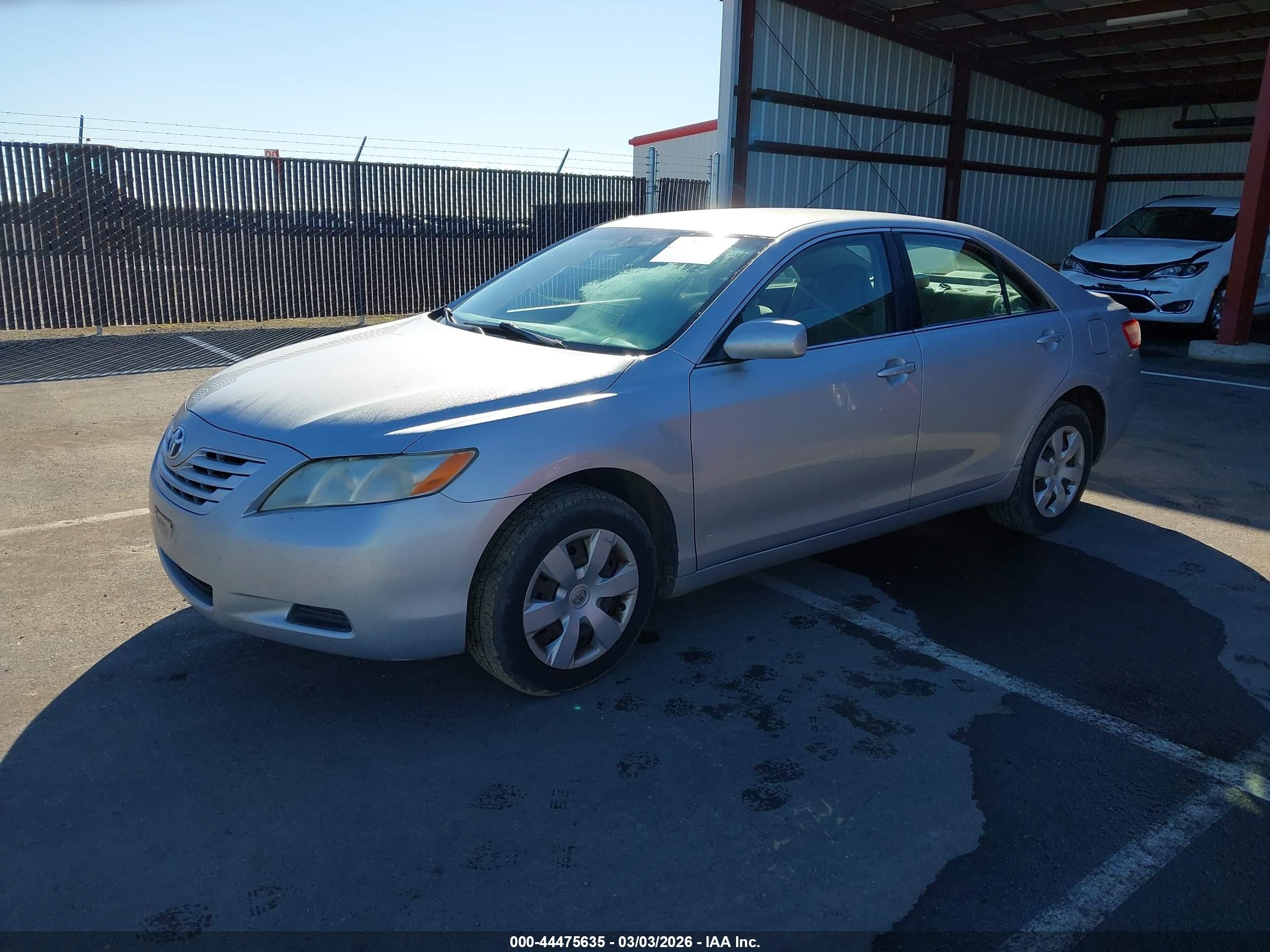 2007 Toyota Camry Le Silver vin: 4T1BE46K67U607206