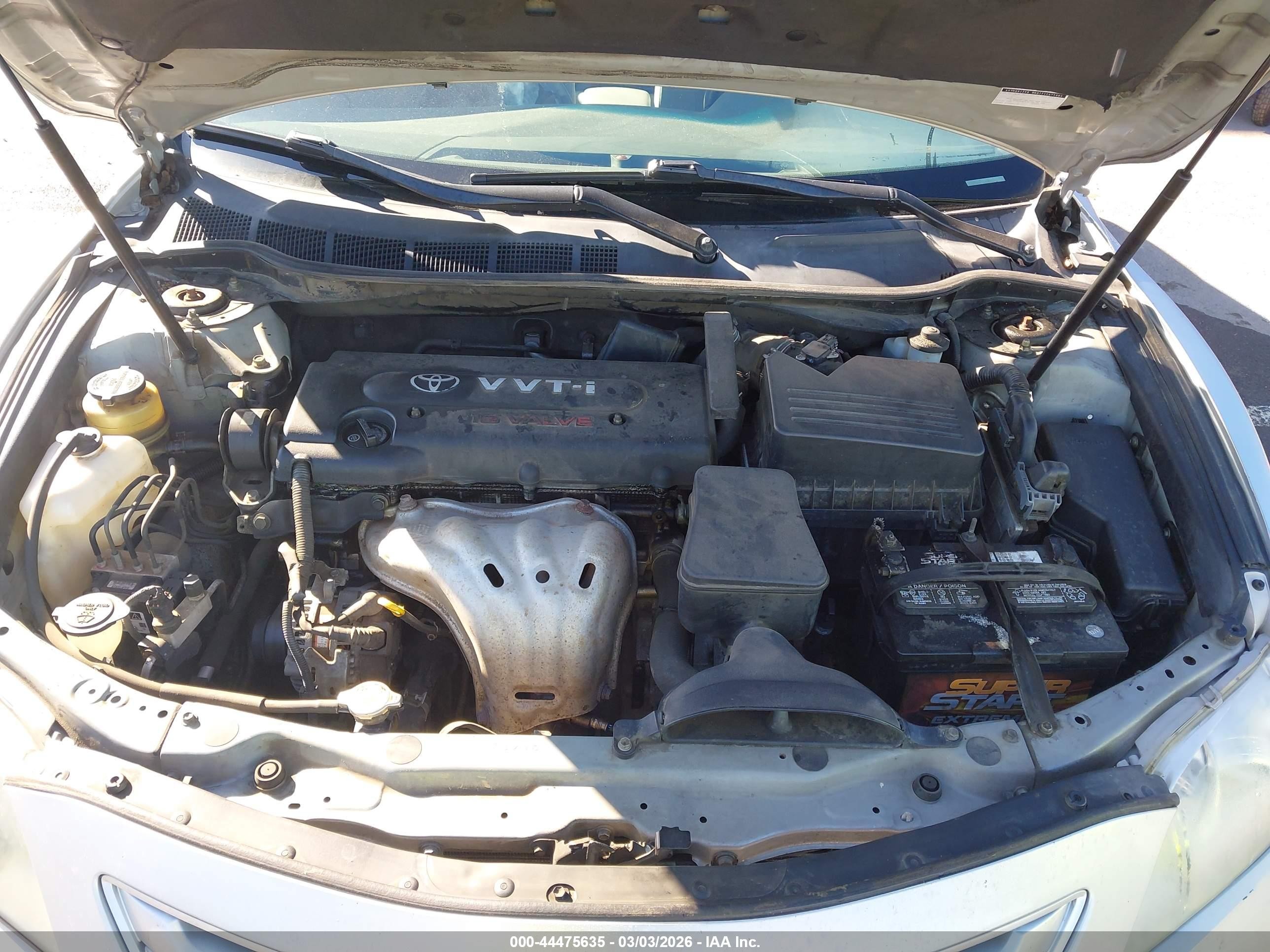 2007 Toyota Camry Le Silver vin: 4T1BE46K67U607206