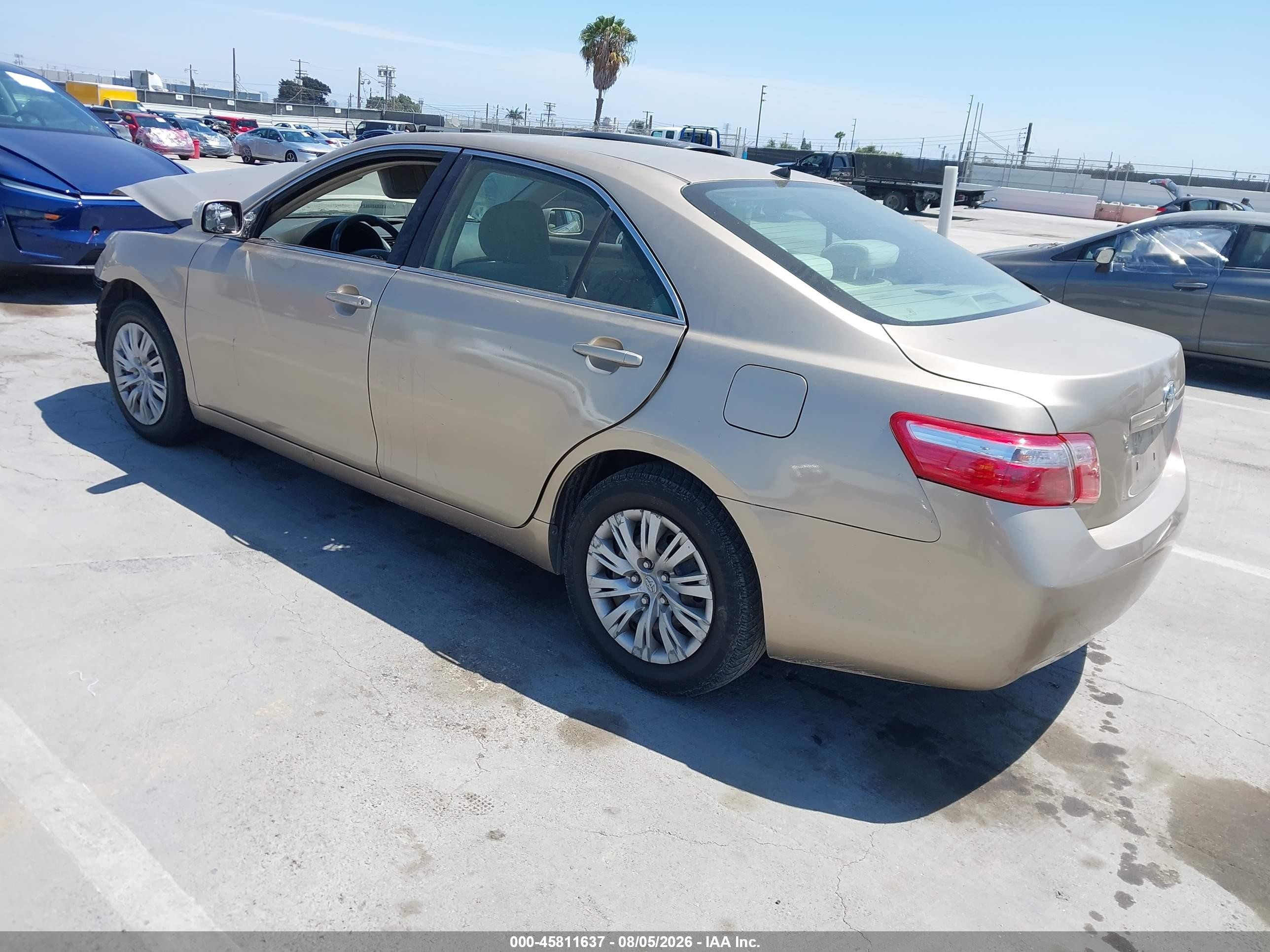 2007 Toyota Camry Le Beige vin: 4T1BE46K67U614740