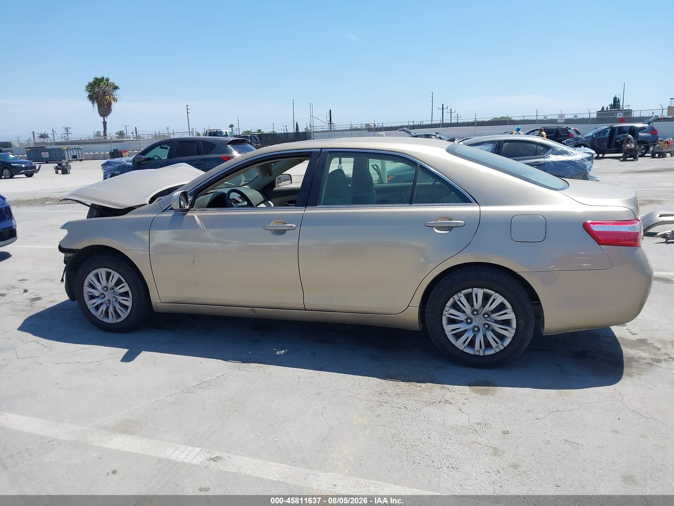 2007 Toyota Camry Le Beige vin: 4T1BE46K67U614740