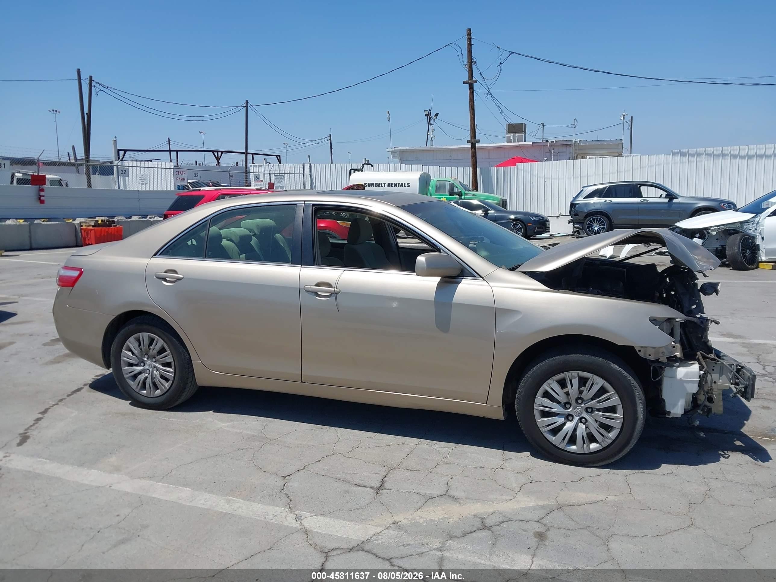 2007 Toyota Camry Le Beige vin: 4T1BE46K67U614740