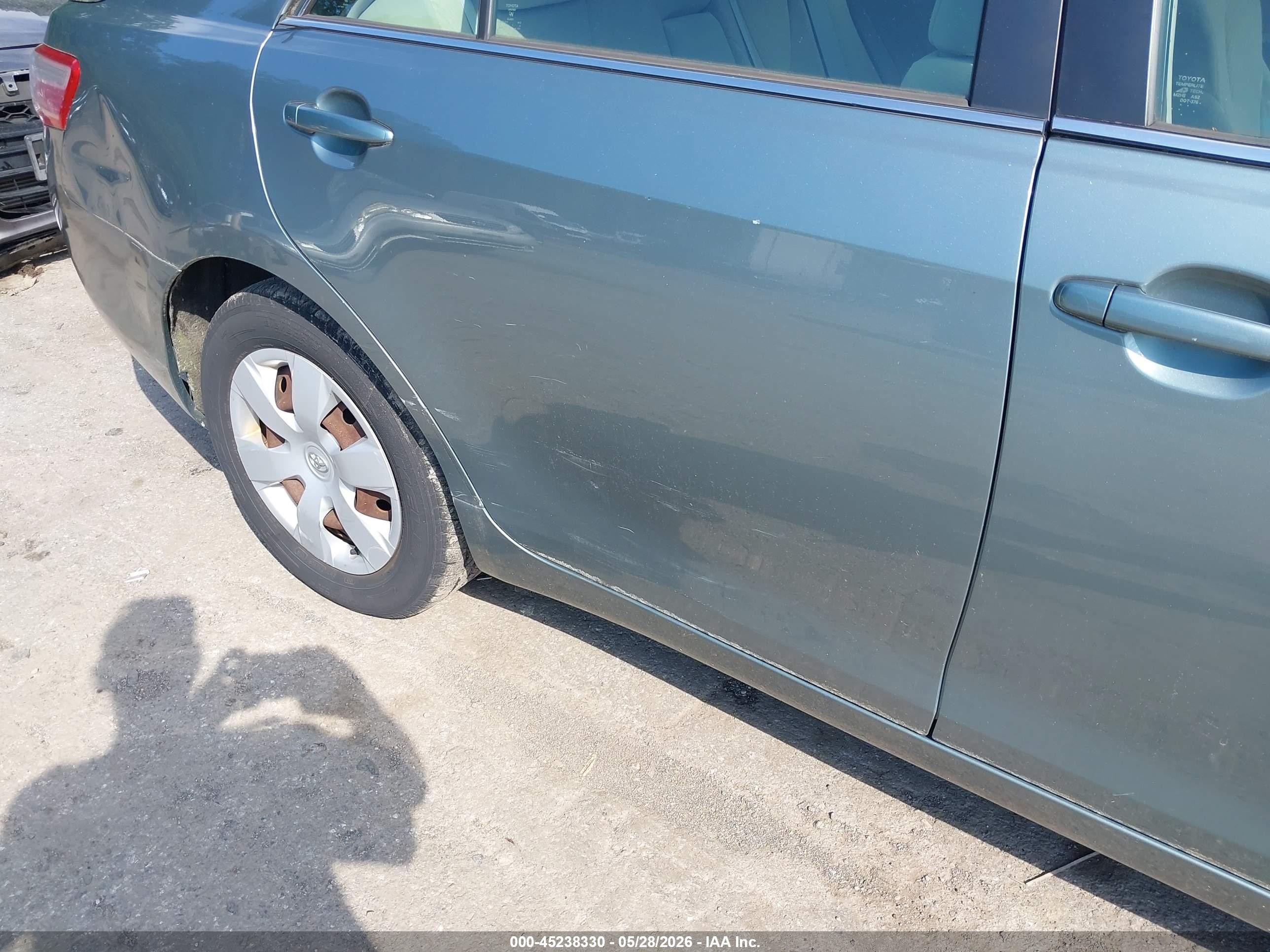 2007 Toyota Camry Le Gray vin: 4T1BE46K67U622482