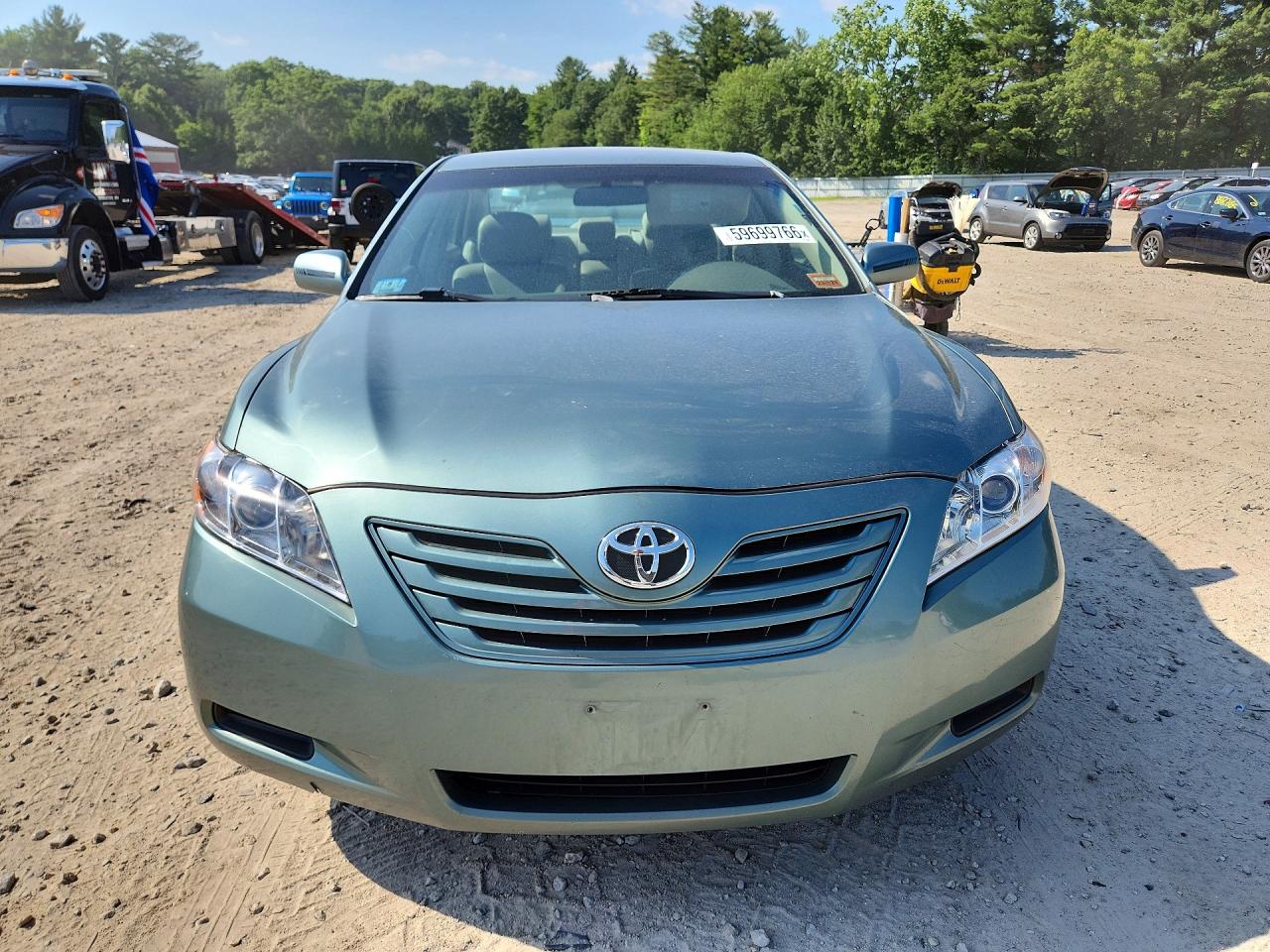 2007 Toyota Camry Le Turquoise vin: 4T1BE46K67U623809
