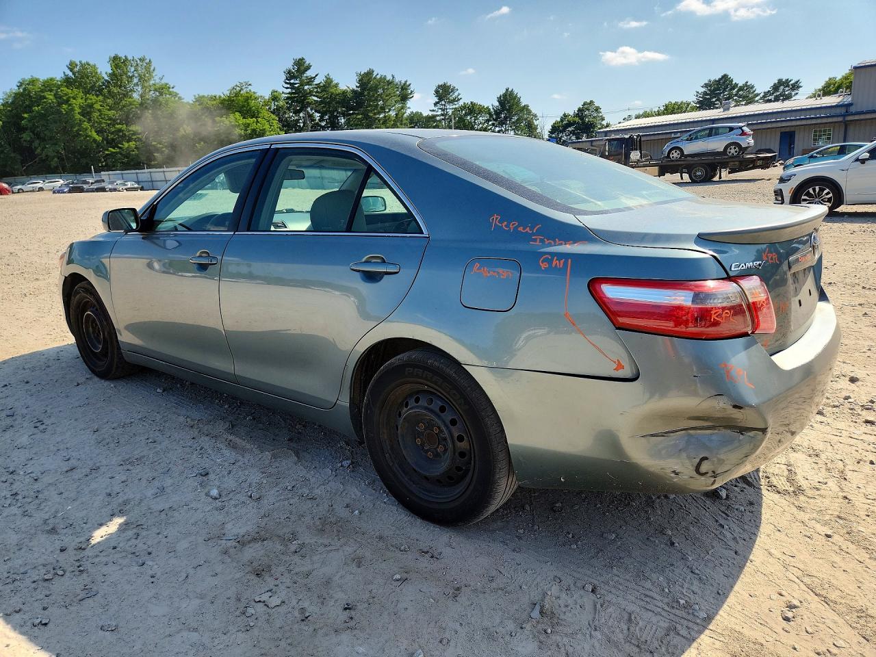 2007 Toyota Camry Le Turquoise vin: 4T1BE46K67U623809