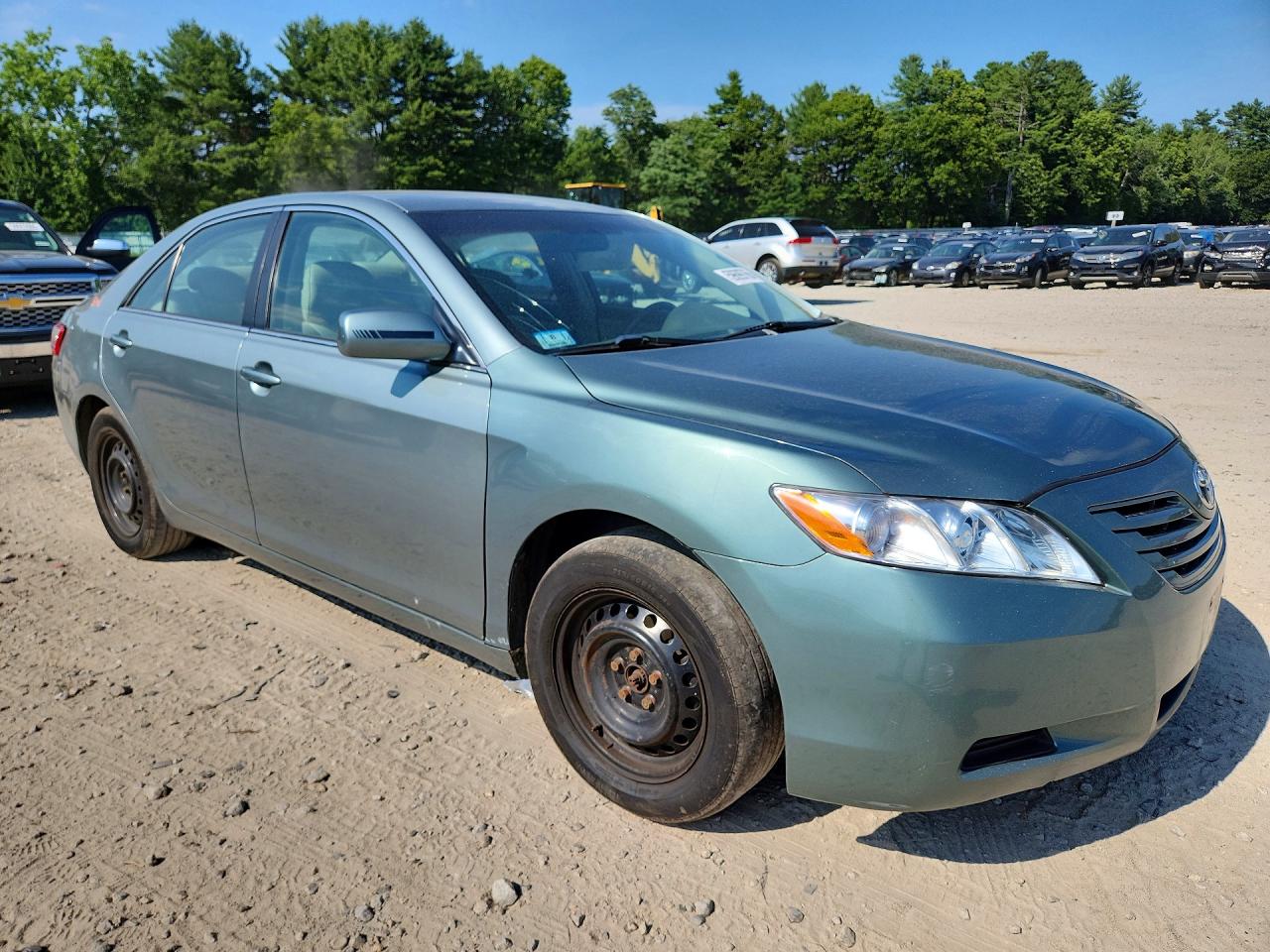2007 Toyota Camry Le Turquoise vin: 4T1BE46K67U623809