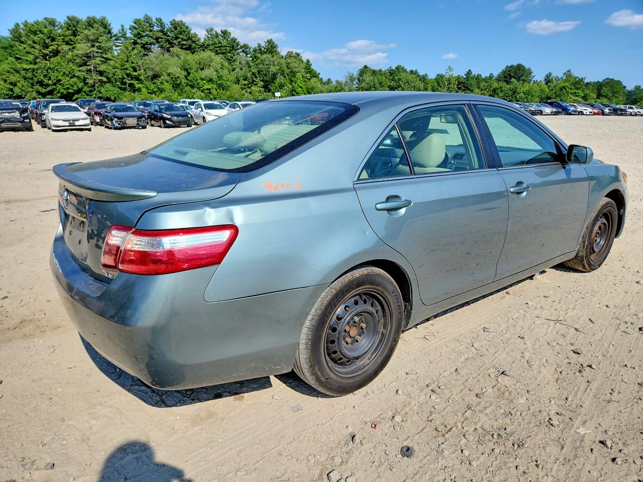 2007 Toyota Camry Le Turquoise vin: 4T1BE46K67U623809