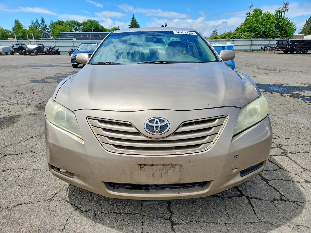 2007 Toyota Camry Le Gold vin: 4T1BE46K67U640125