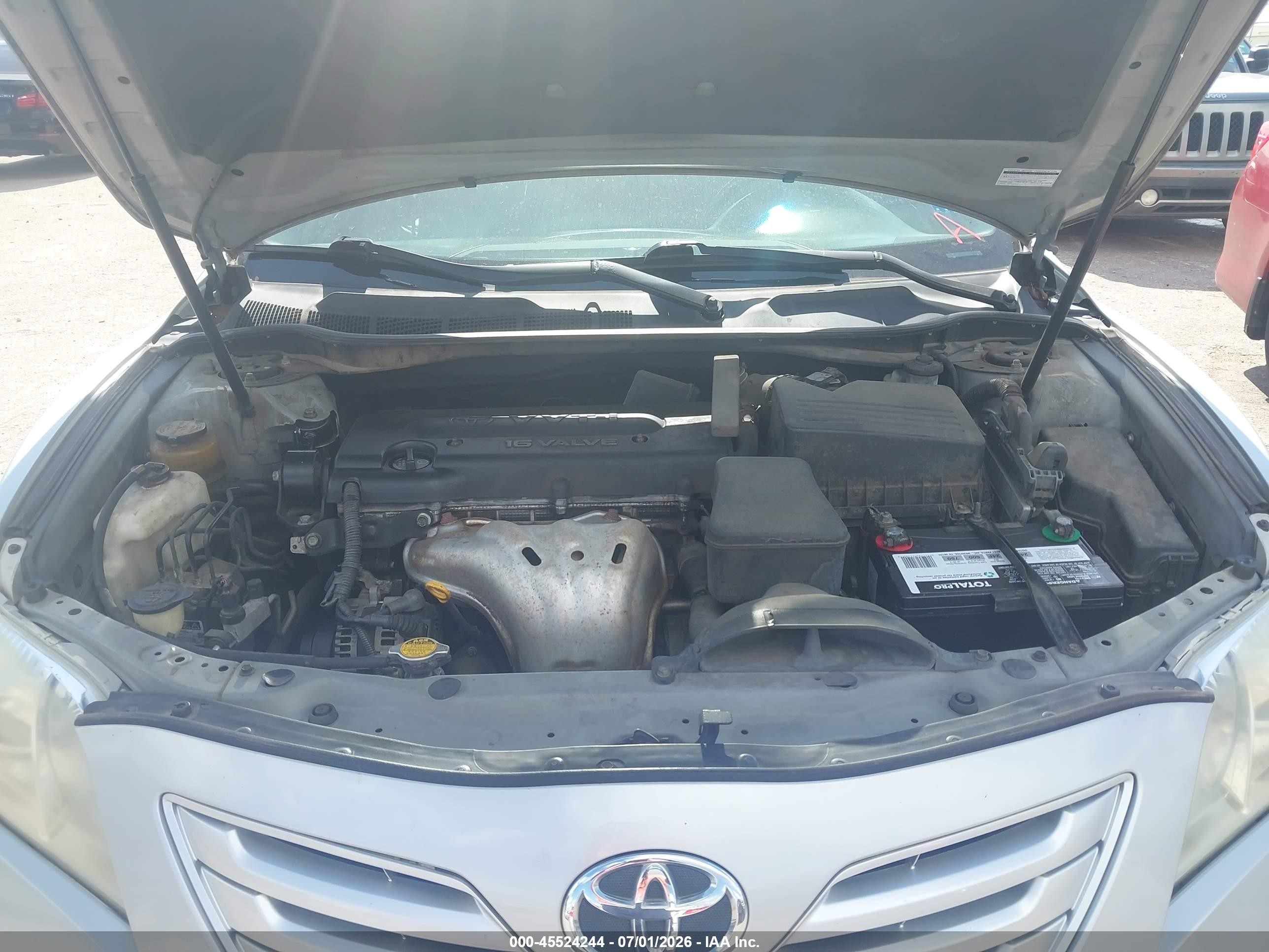 2007 Toyota Camry Le Silver vin: 4T1BE46K67U640836