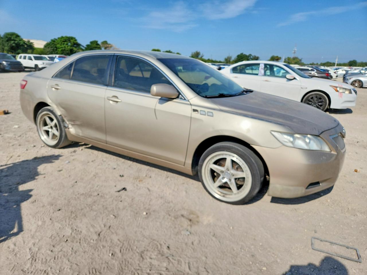 2007 Toyota Camry Ce/le/xle/se Silver vin: 4T1BE46K67U644871