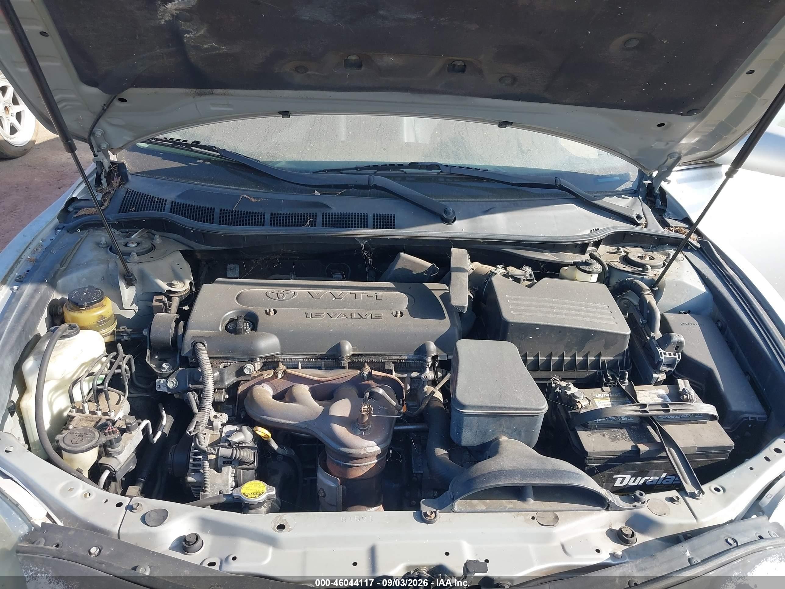 2007 Toyota Camry Se Silver vin: 4T1BE46K67U652873