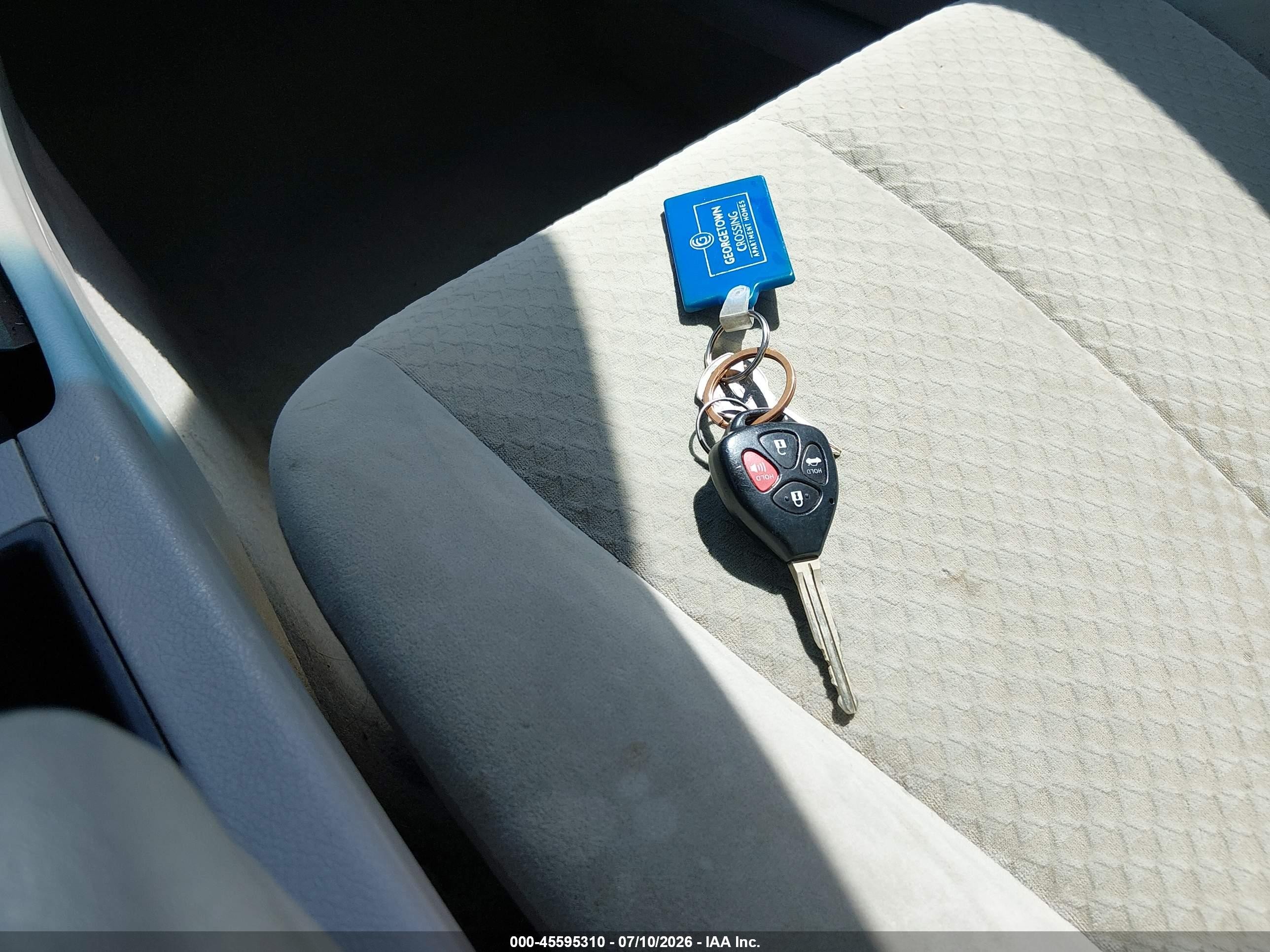 2007 Toyota Camry Le Light Blue vin: 4T1BE46K67U656552