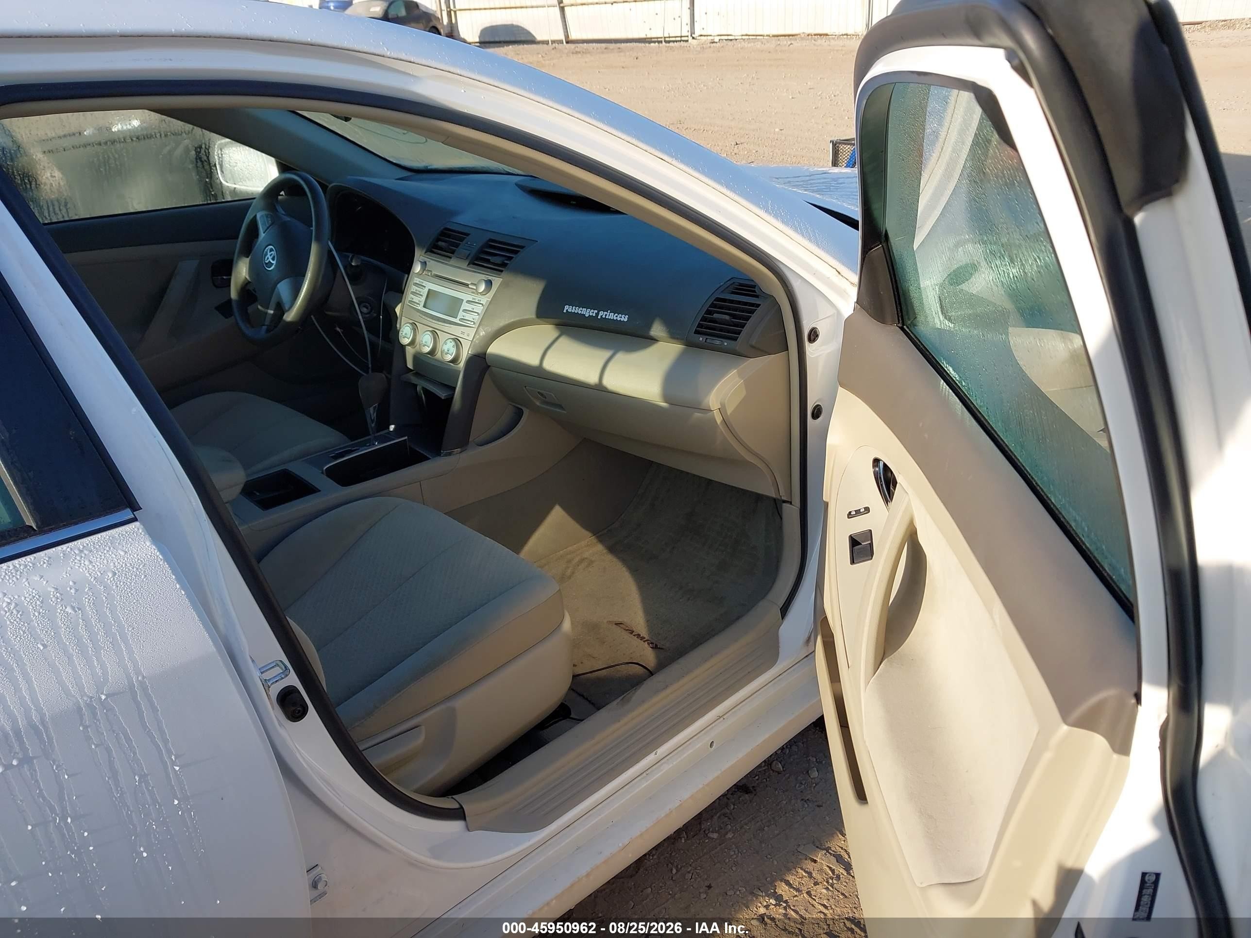 2007 Toyota Camry Ce Белый vin: 4T1BE46K67U658043